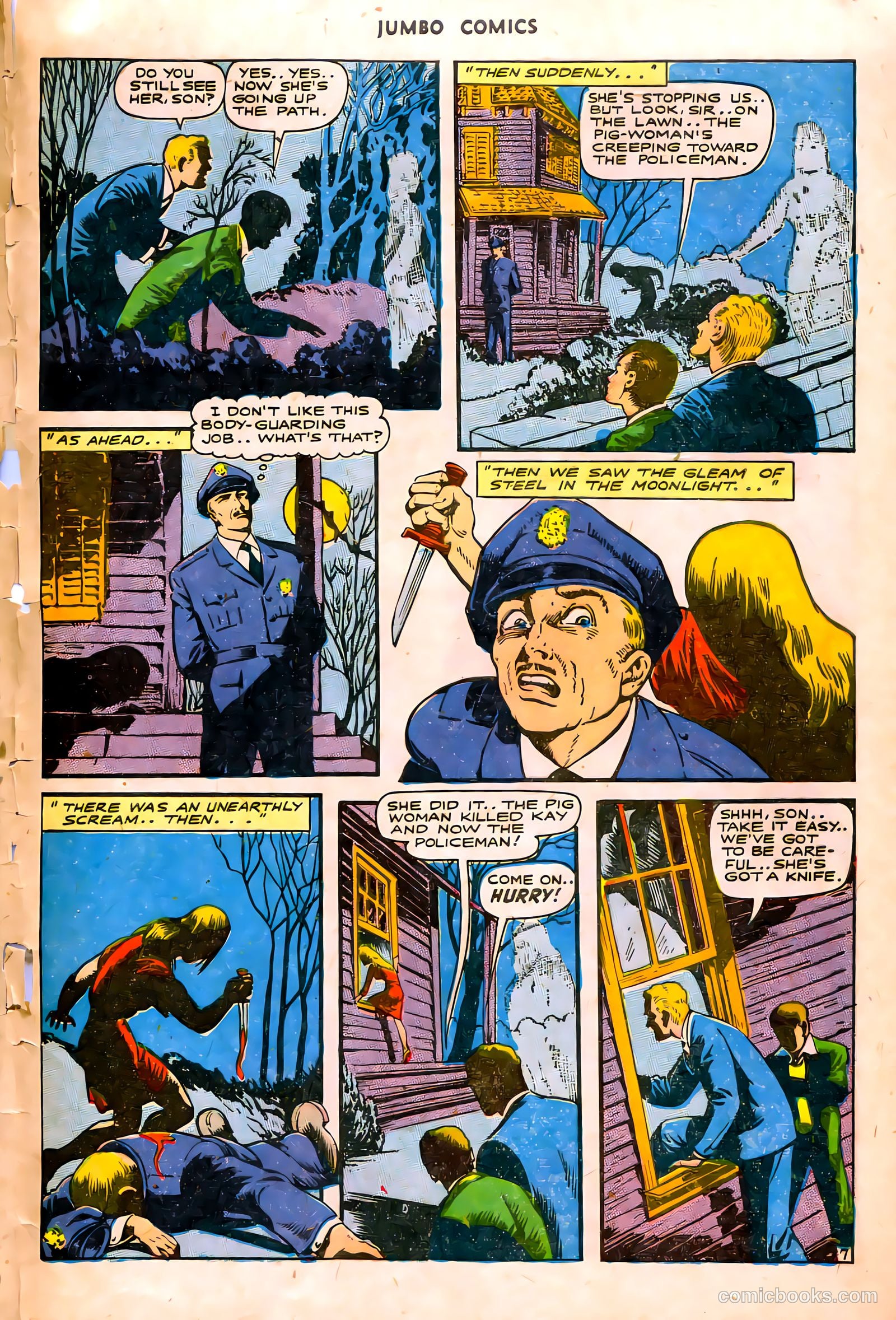 Jumbo Comics #85 (1946) — page 51 of 54
