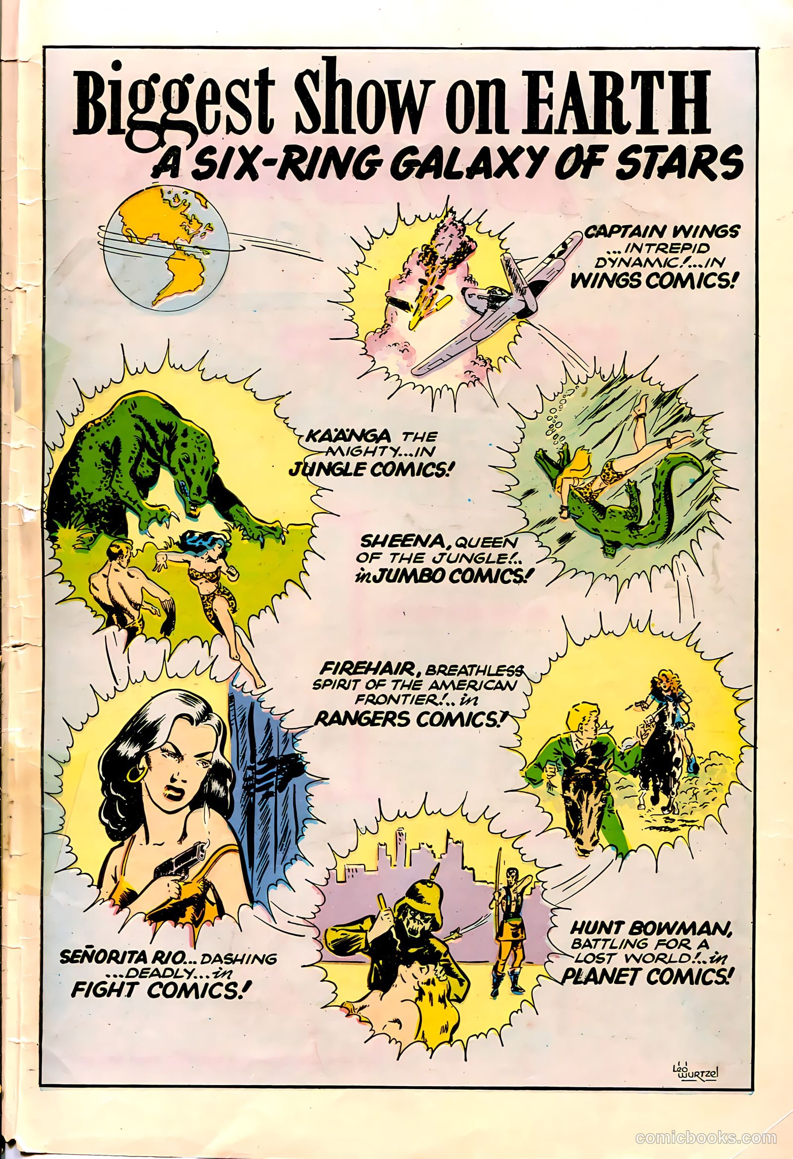 Jumbo Comics #85 (1946) — page 53 of 54
