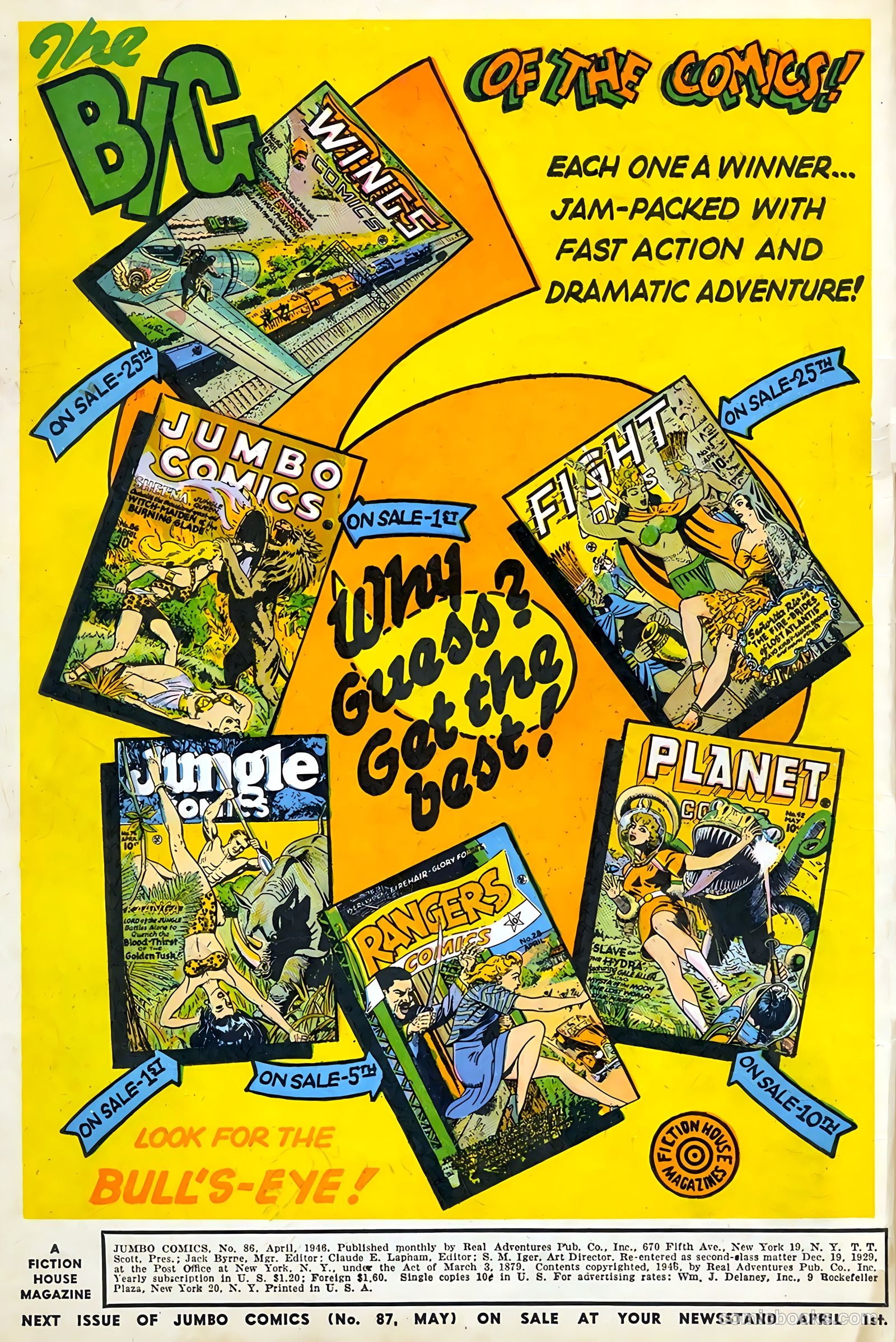 Jumbo Comics #86 (1946) — page 2 of 52