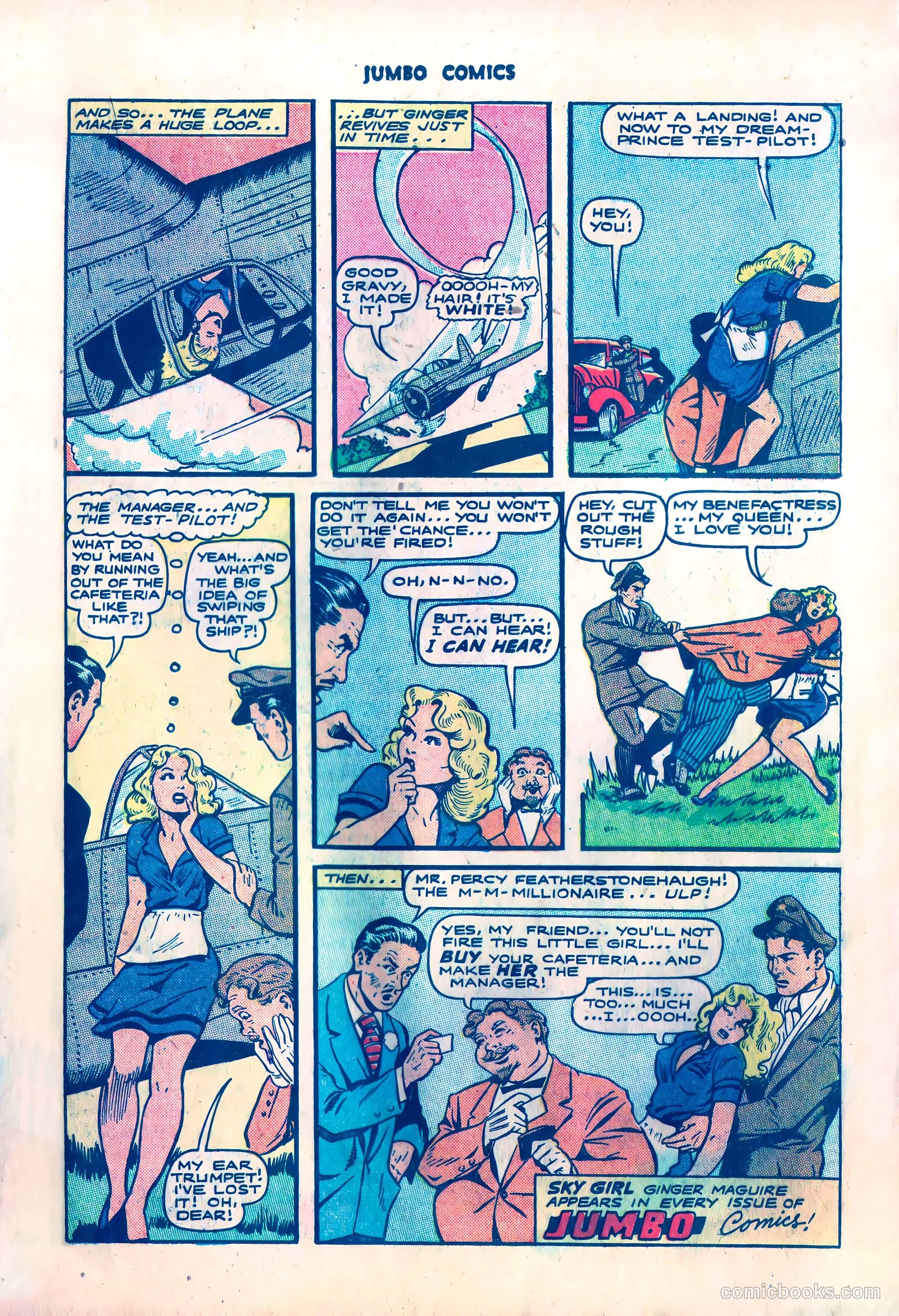 Jumbo Comics #87 (1946) — page 32 of 53
