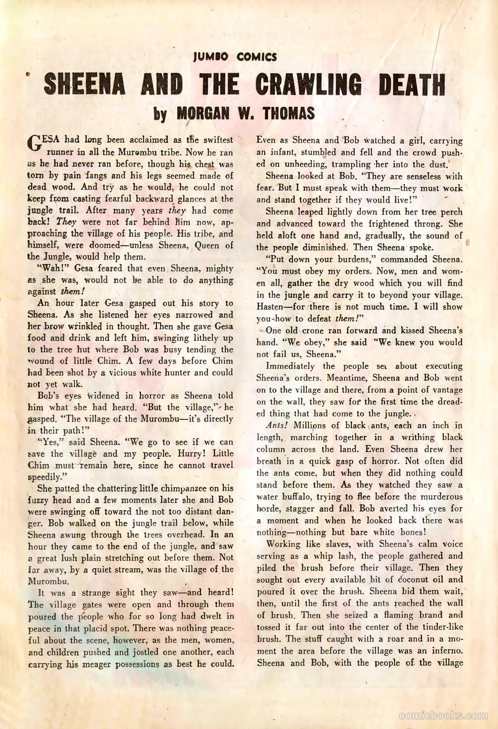 Jumbo Comics #87 (1946) — page 33 of 53