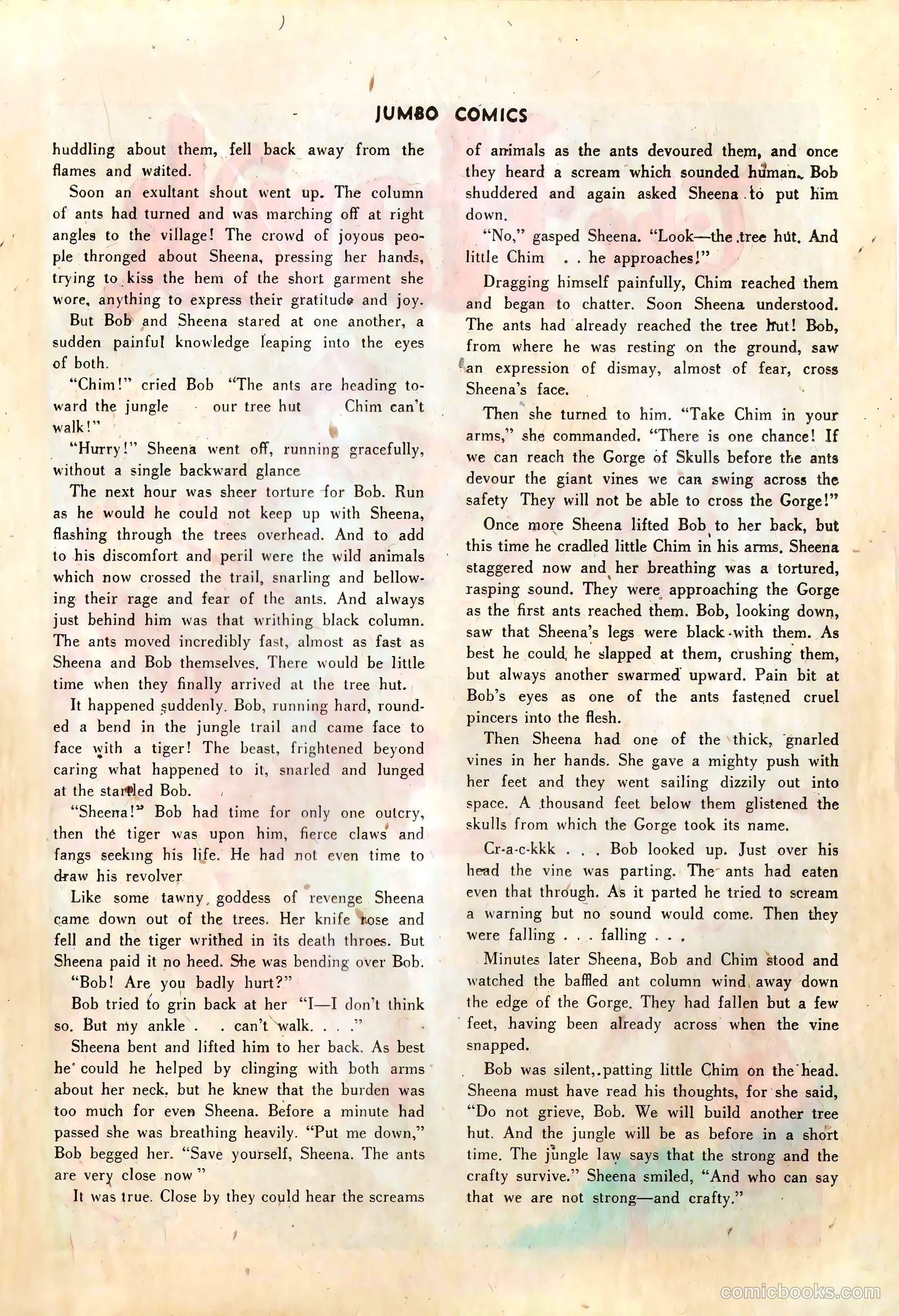 Jumbo Comics #87 (1946) — page 34 of 53