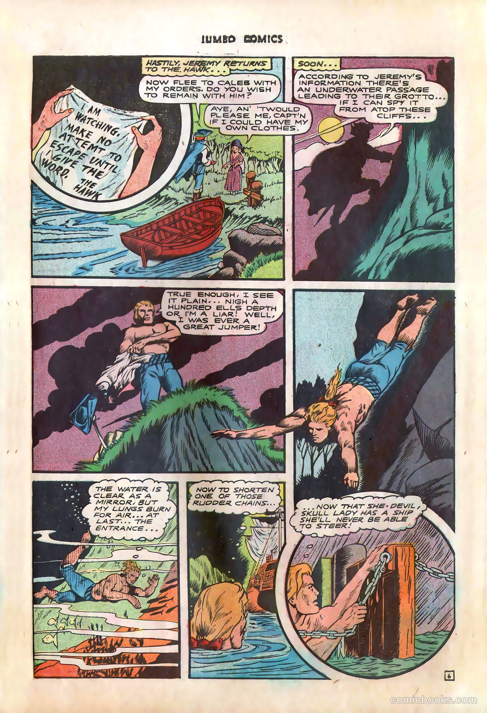 Jumbo Comics #87 (1946) — page 40 of 53