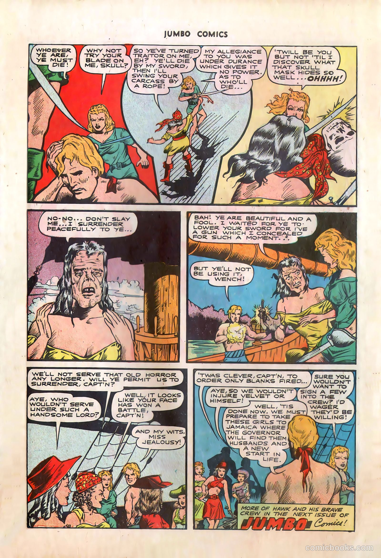 Jumbo Comics #87 (1946) — page 42 of 53