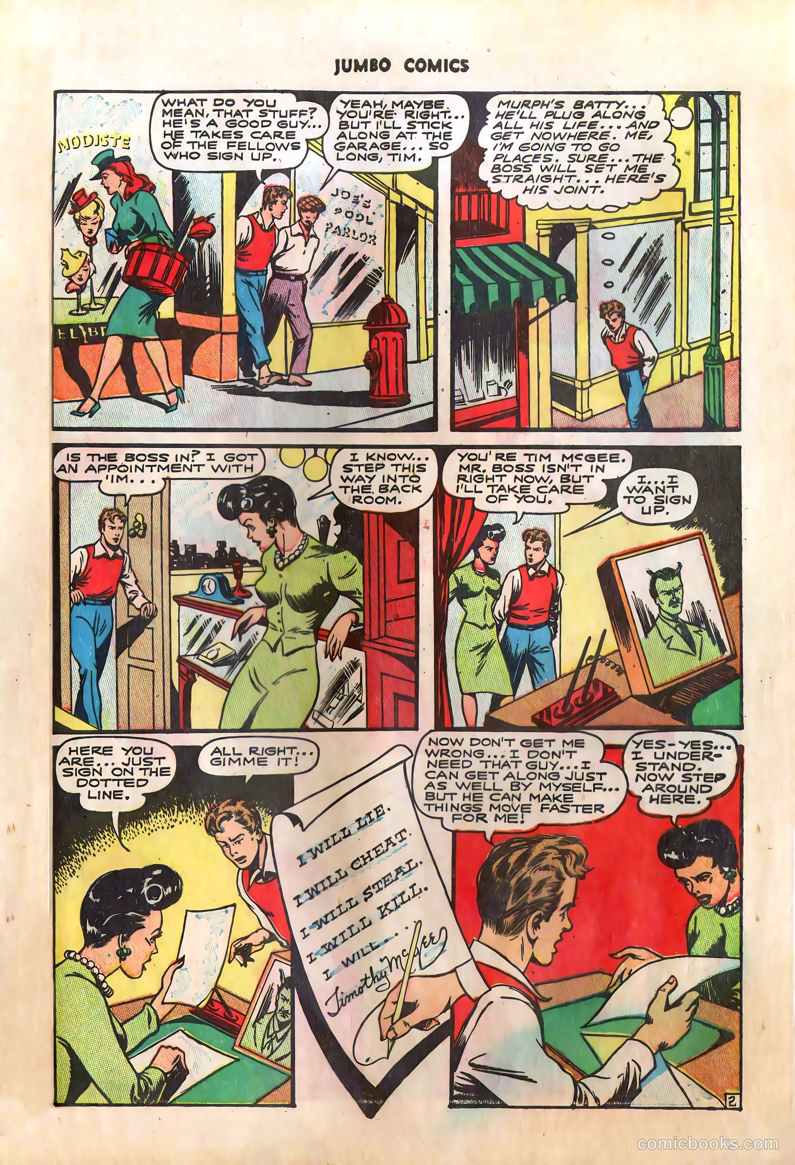 Jumbo Comics #87 (1946) — page 44 of 53