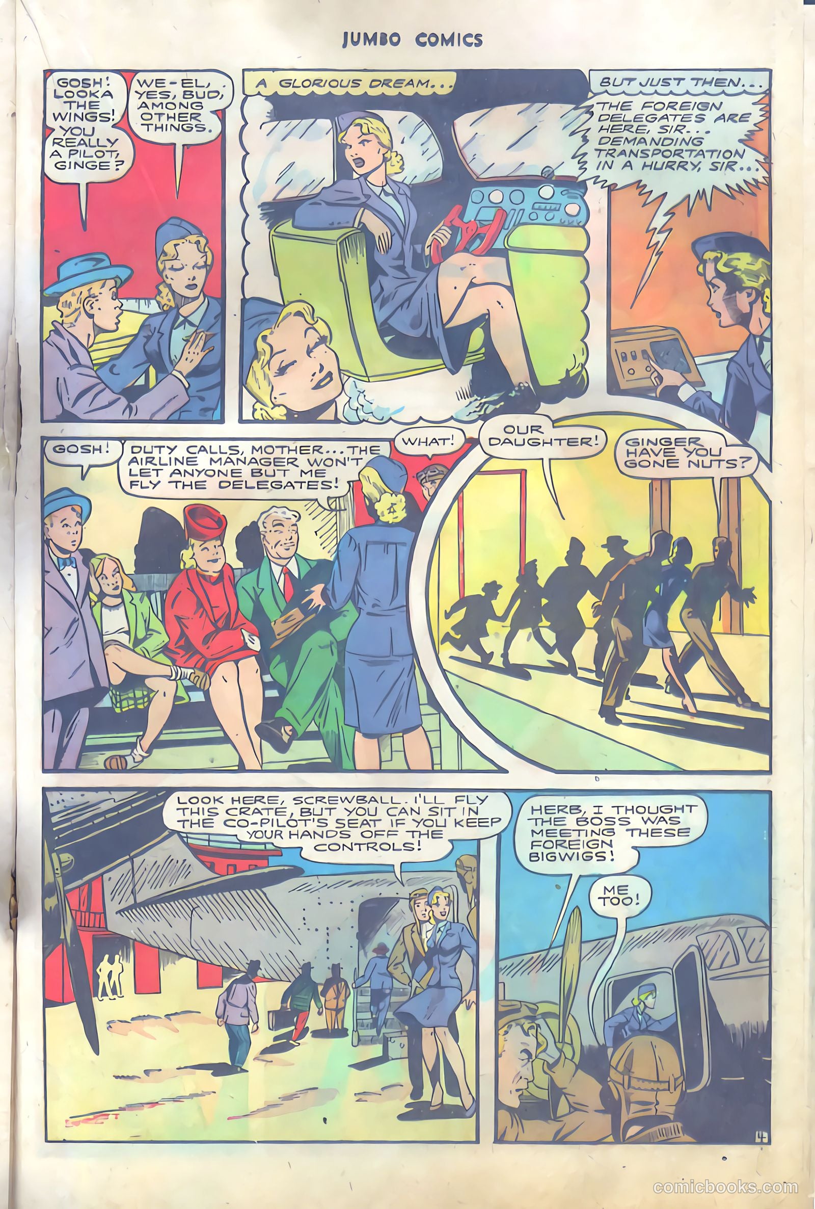 Jumbo Comics #88 (1946) — page 28 of 52