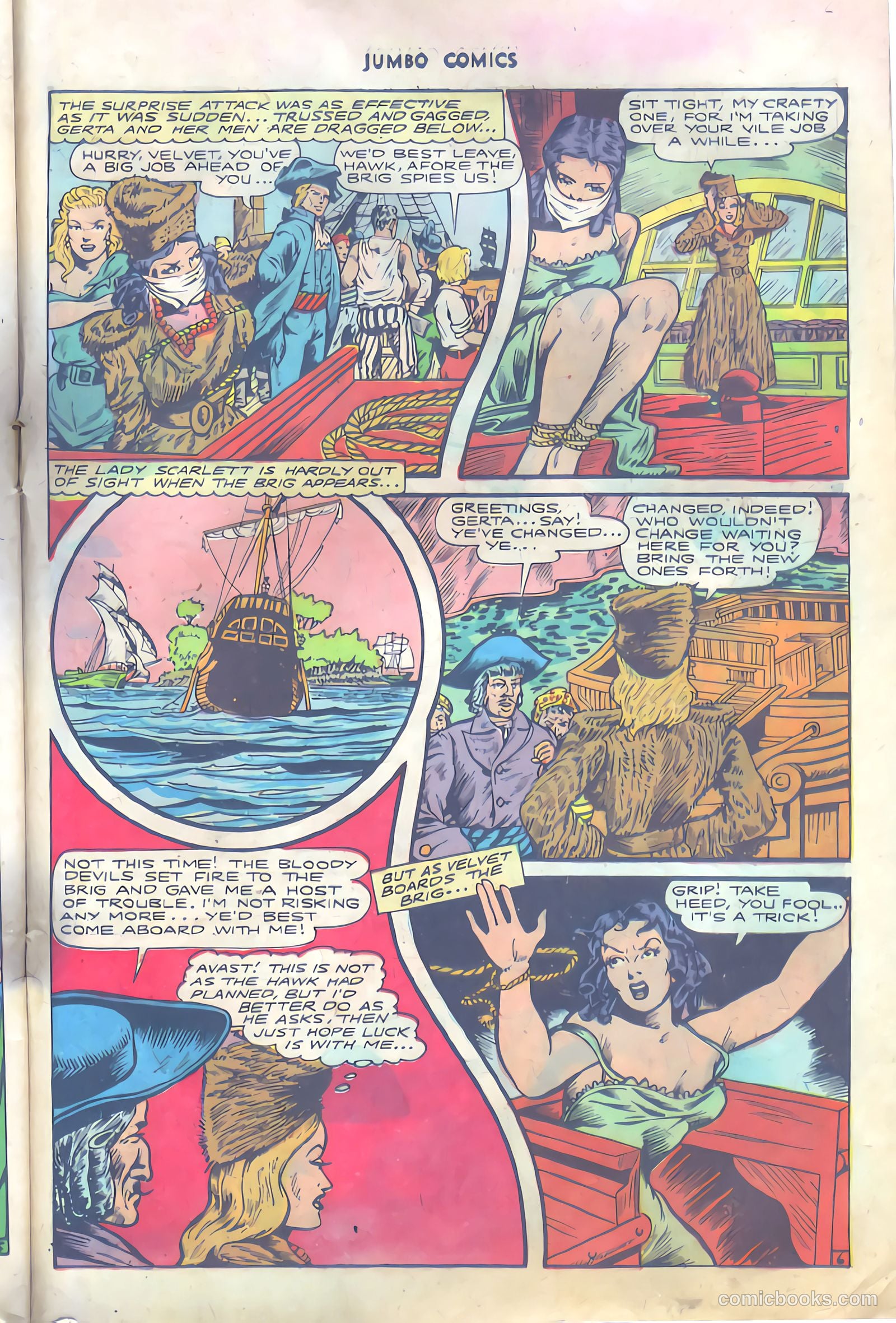 Jumbo Comics #88 (1946) — page 38 of 52