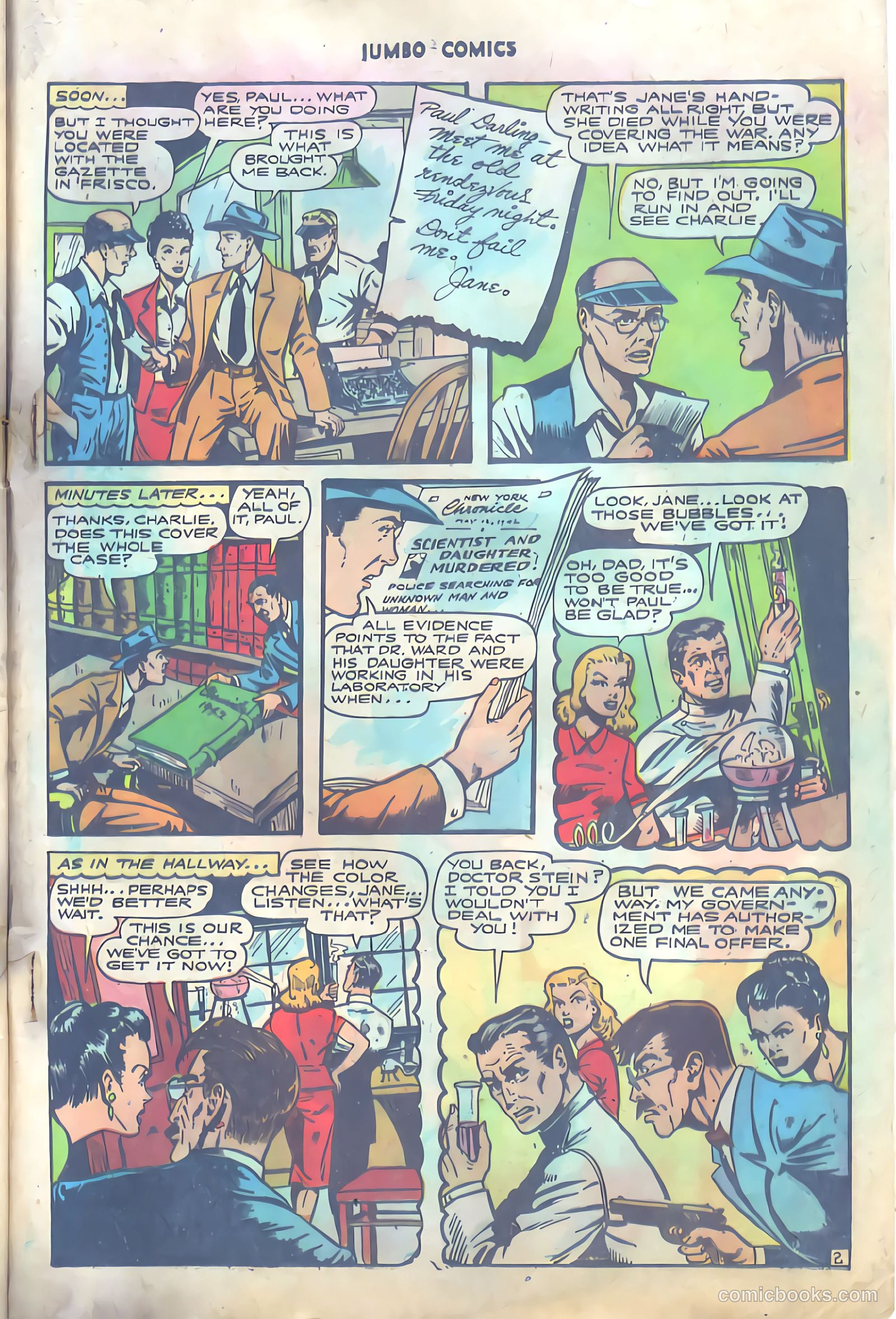 Jumbo Comics #88 (1946) — page 42 of 52