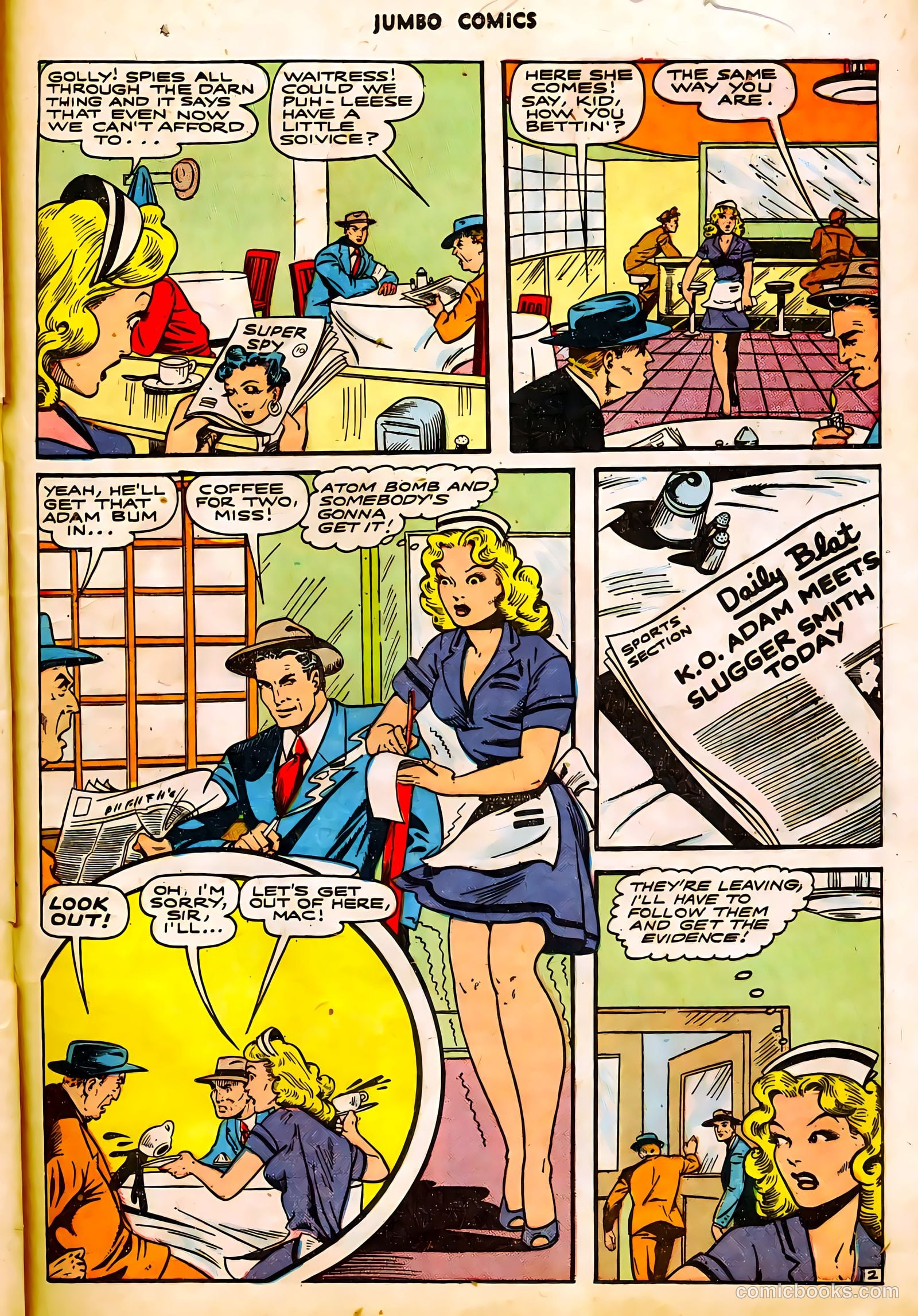 Jumbo Comics #89 (1946) — page 32 of 53