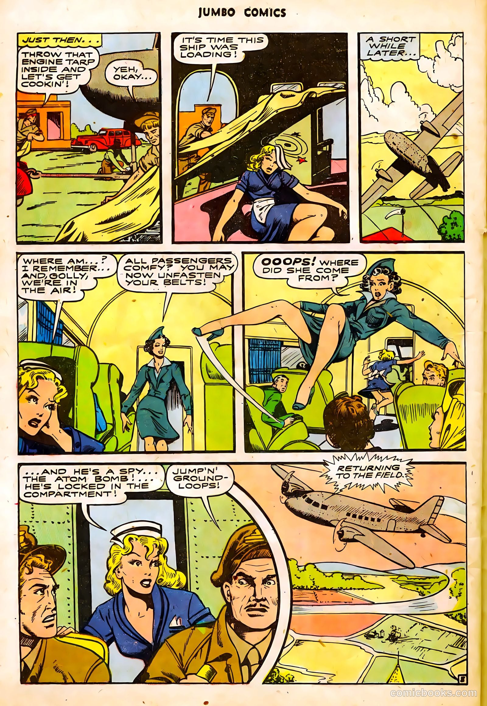 Jumbo Comics #89 (1946) — page 35 of 53