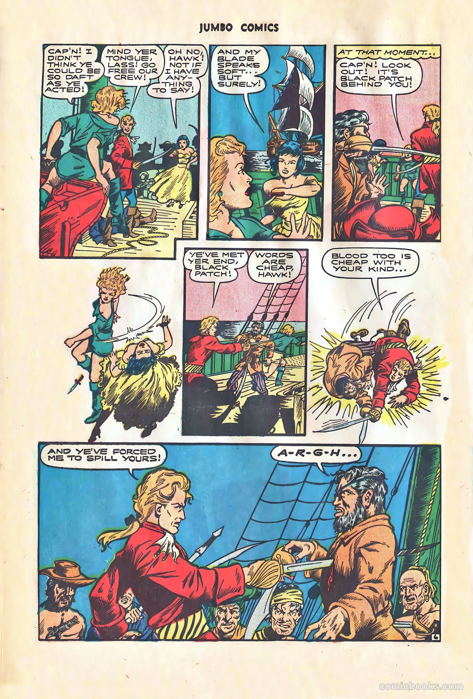 Jumbo Comics #90 (1946) — page 18 of 52