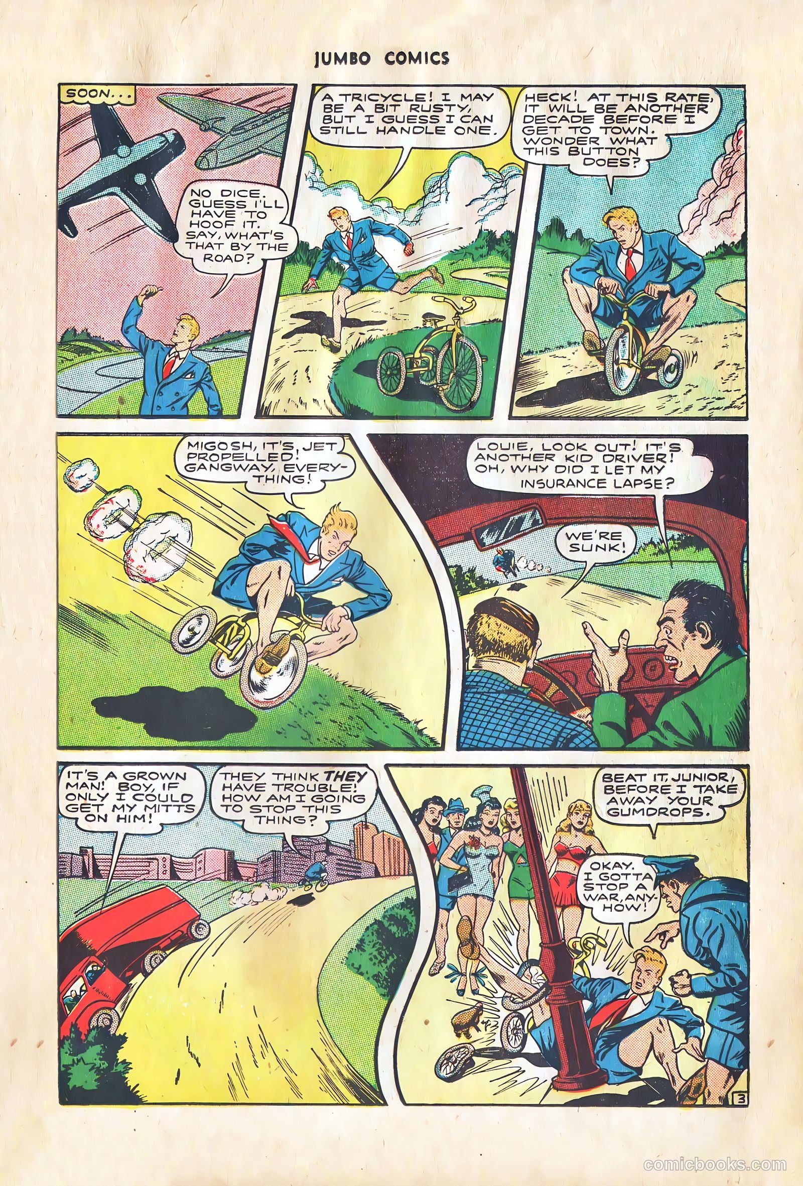 Jumbo Comics #90 (1946) — page 23 of 52
