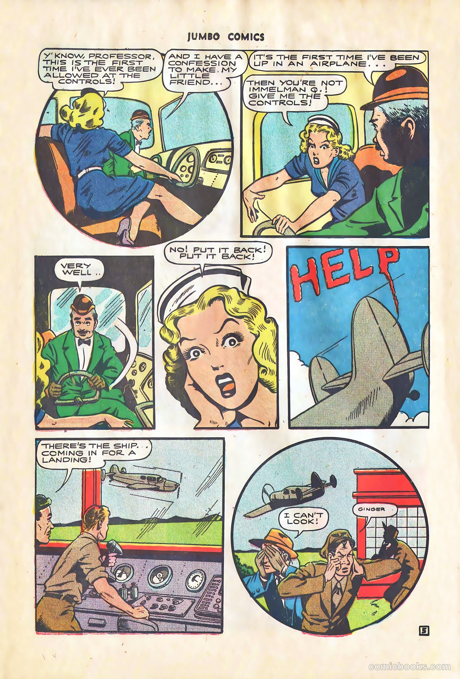 Jumbo Comics #90 (1946) — page 34 of 52