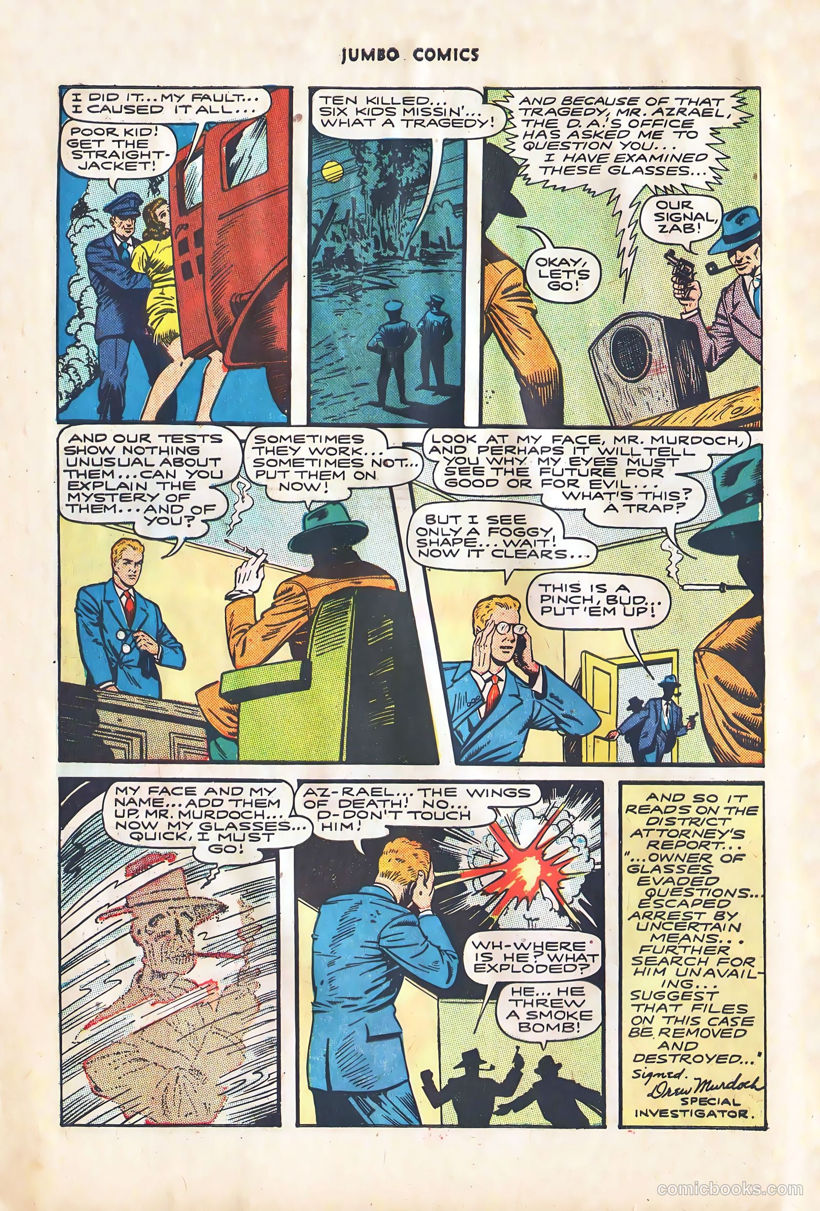 Jumbo Comics #90 (1946) — page 50 of 52
