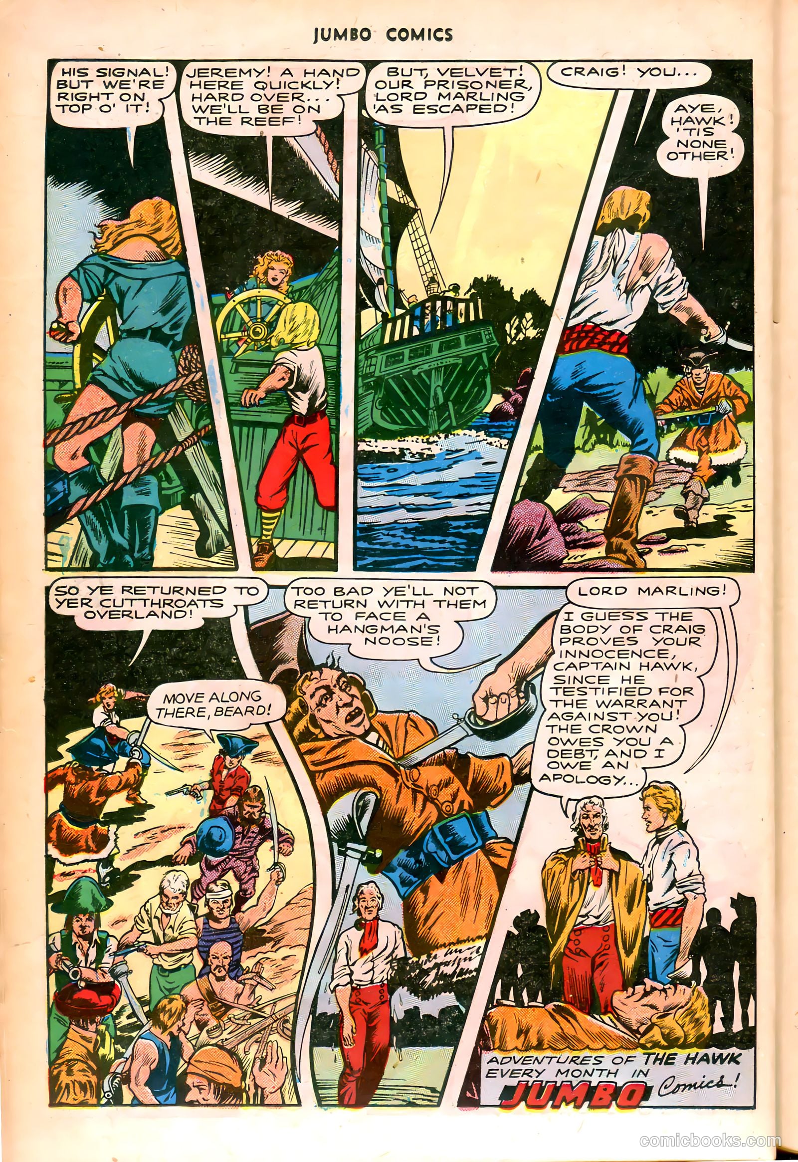 Jumbo Comics #92 (1946) — page 22 of 54