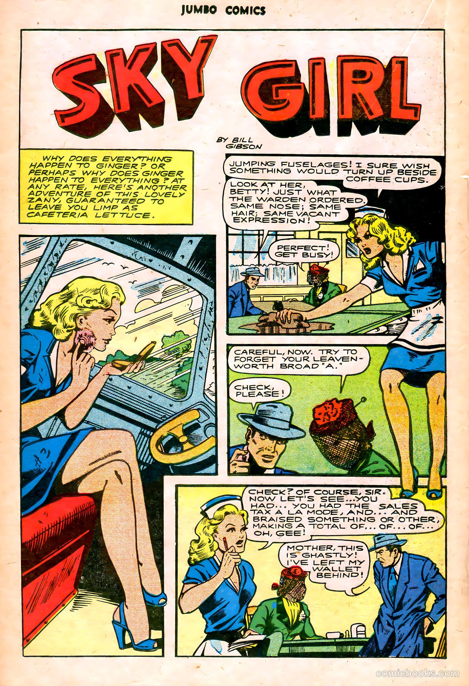 Jumbo Comics #92 (1946) — page 32 of 54