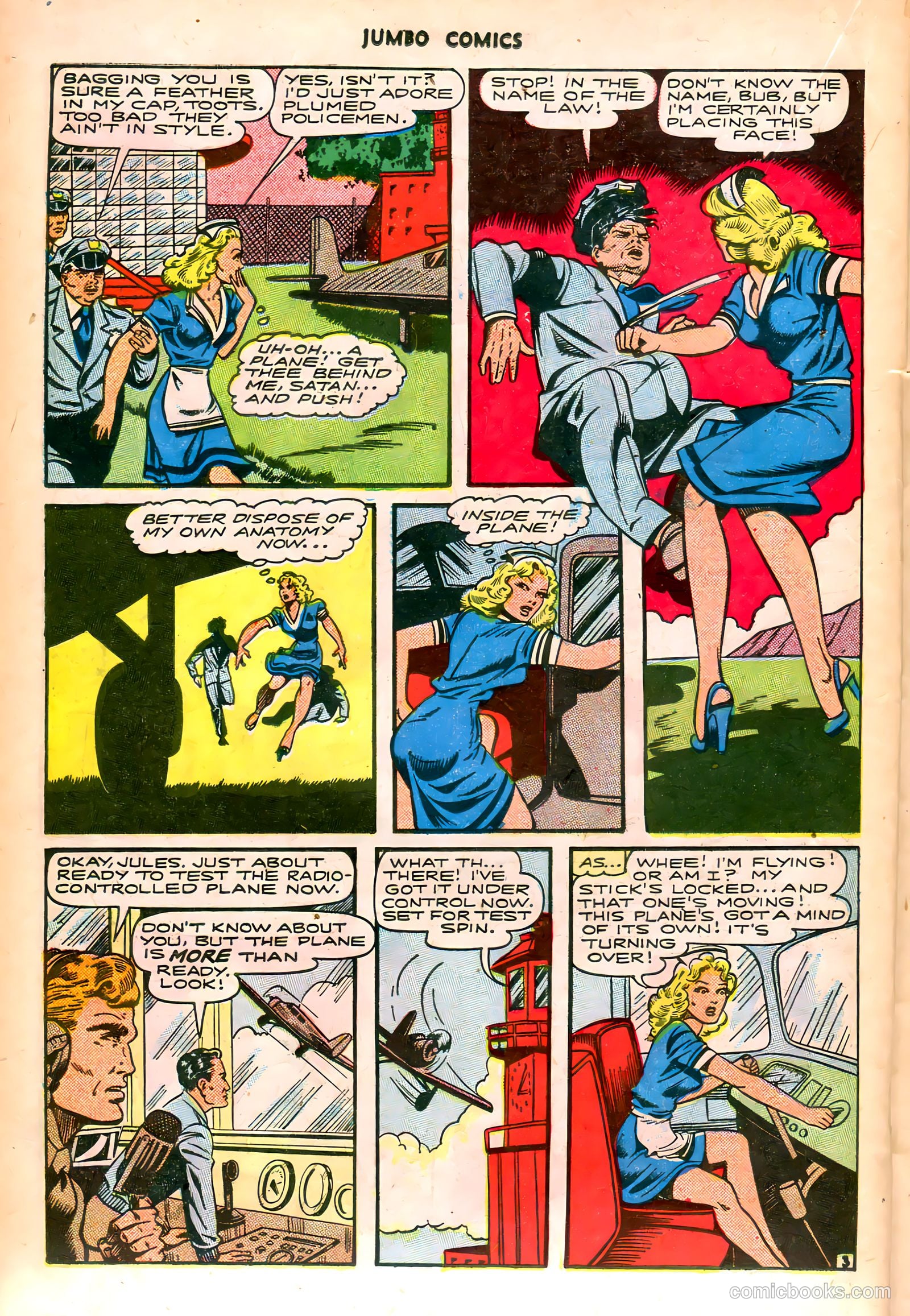 Jumbo Comics #92 (1946) — page 34 of 54