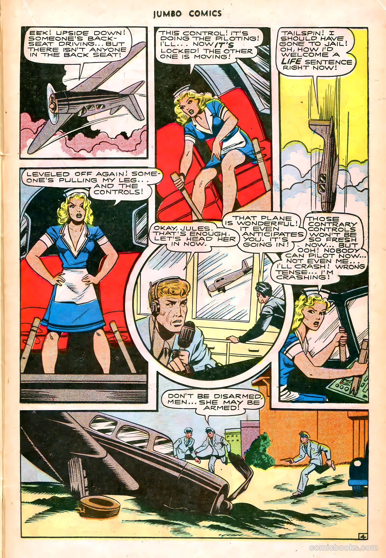 Jumbo Comics #92 (1946) — page 35 of 54