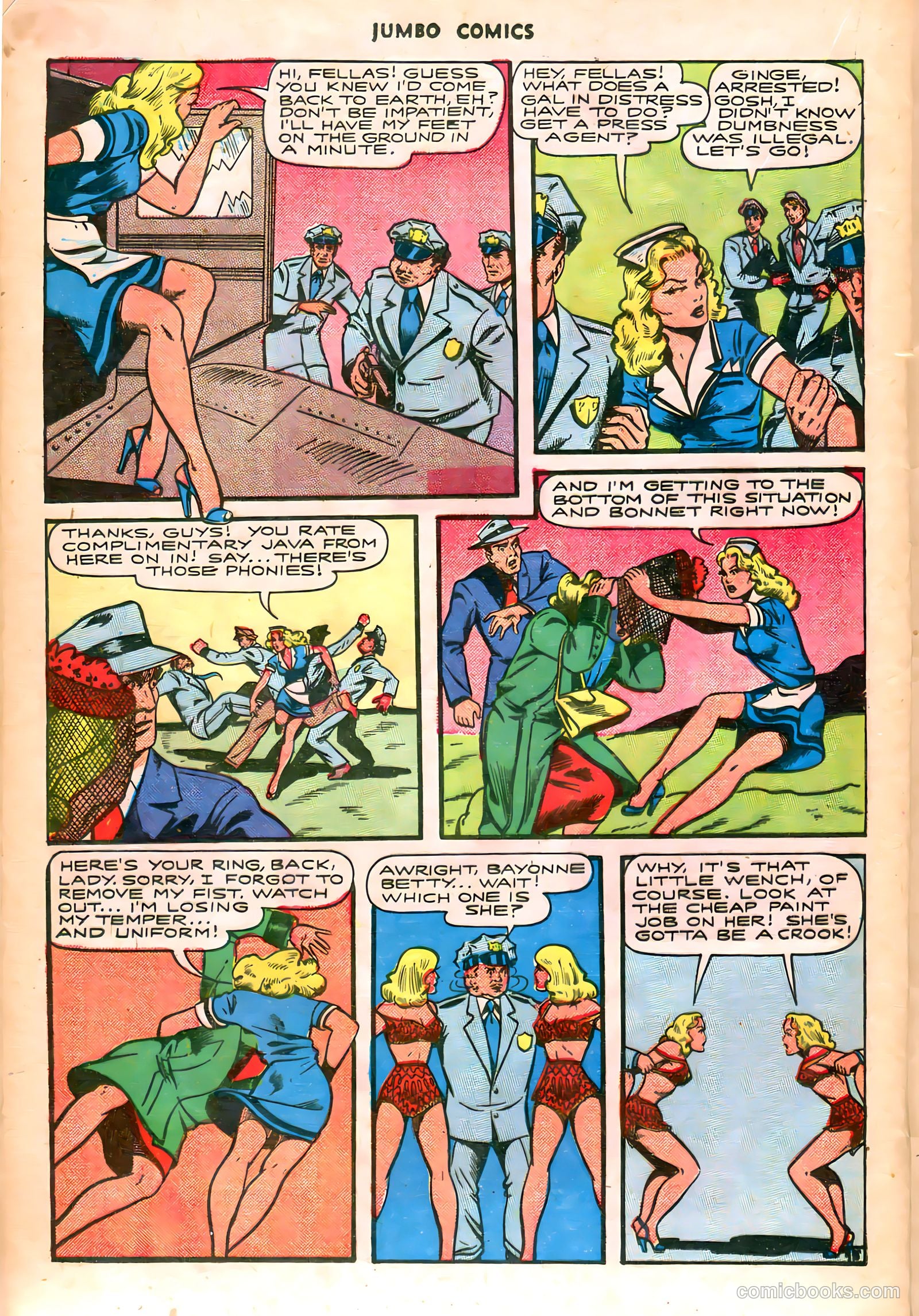 Jumbo Comics #92 (1946) — page 36 of 54