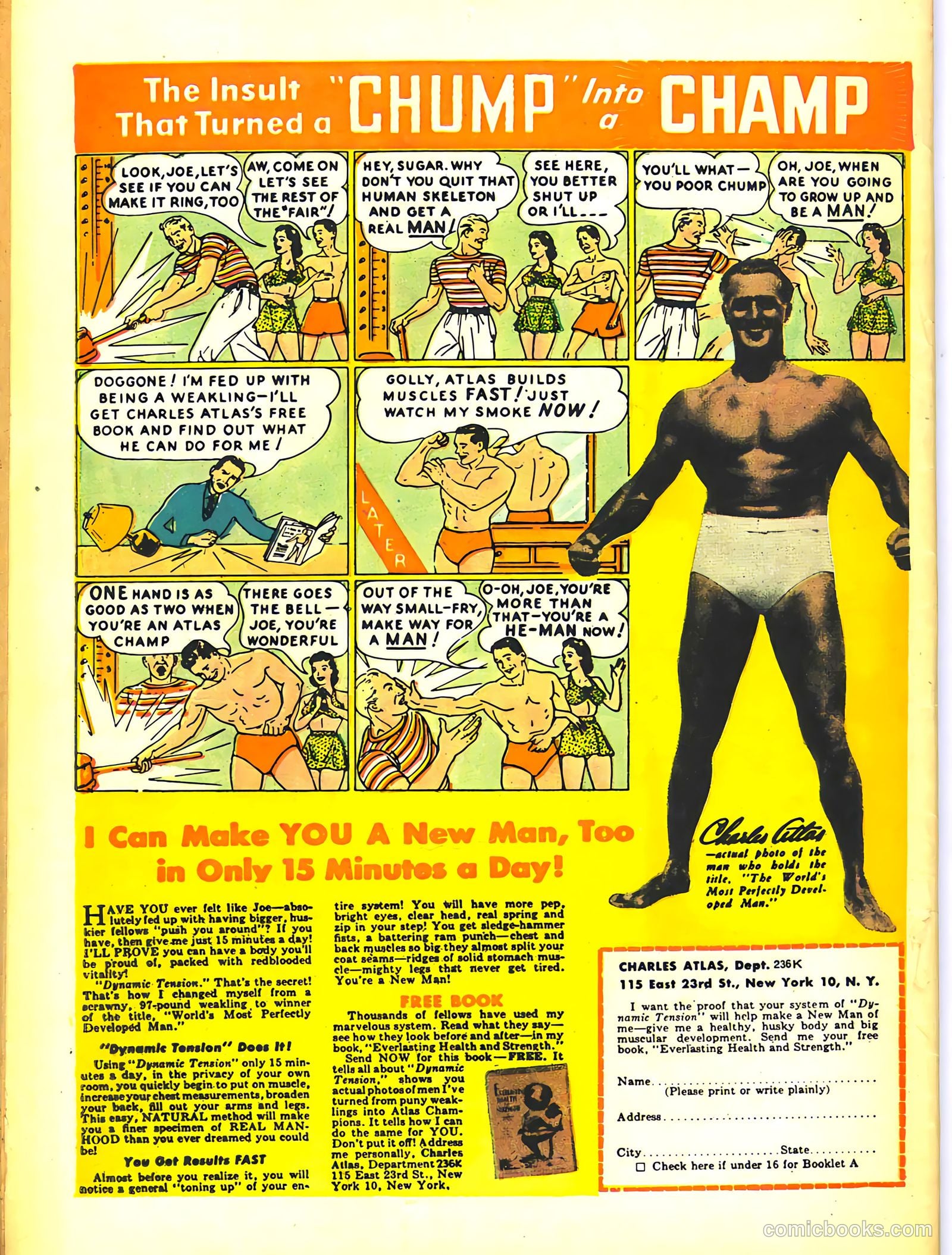 Jumbo Comics #92 (1946) — page 54 of 54
