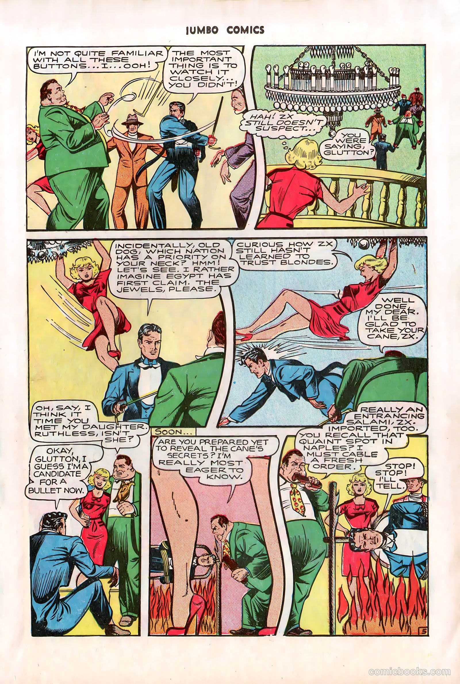 Jumbo Comics #93 (1946) — page 17 of 52