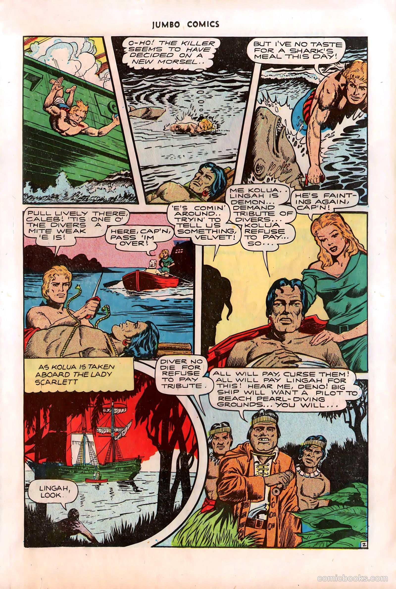 Jumbo Comics #93 (1946) — page 21 of 52