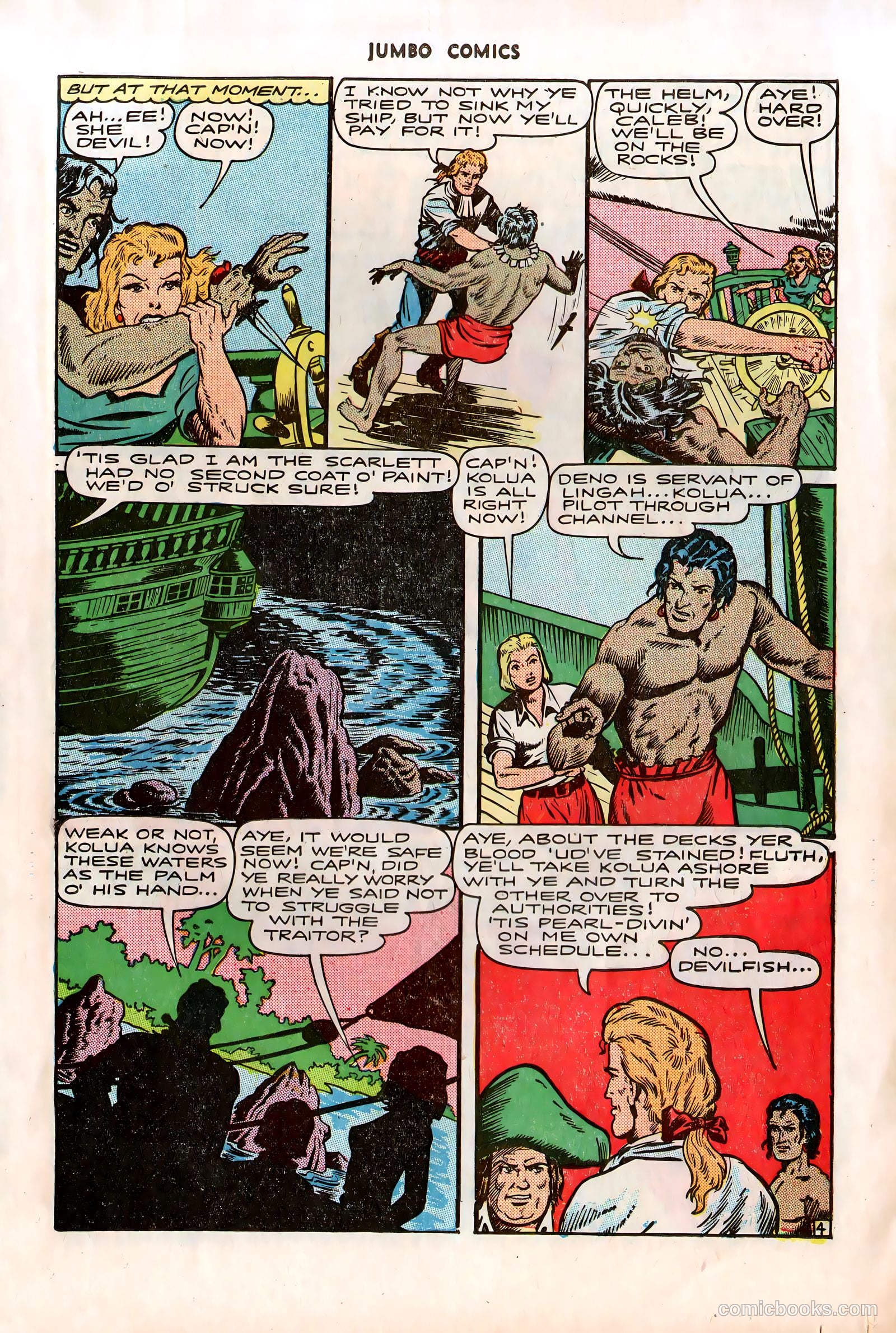 Jumbo Comics #93 (1946) — page 23 of 52