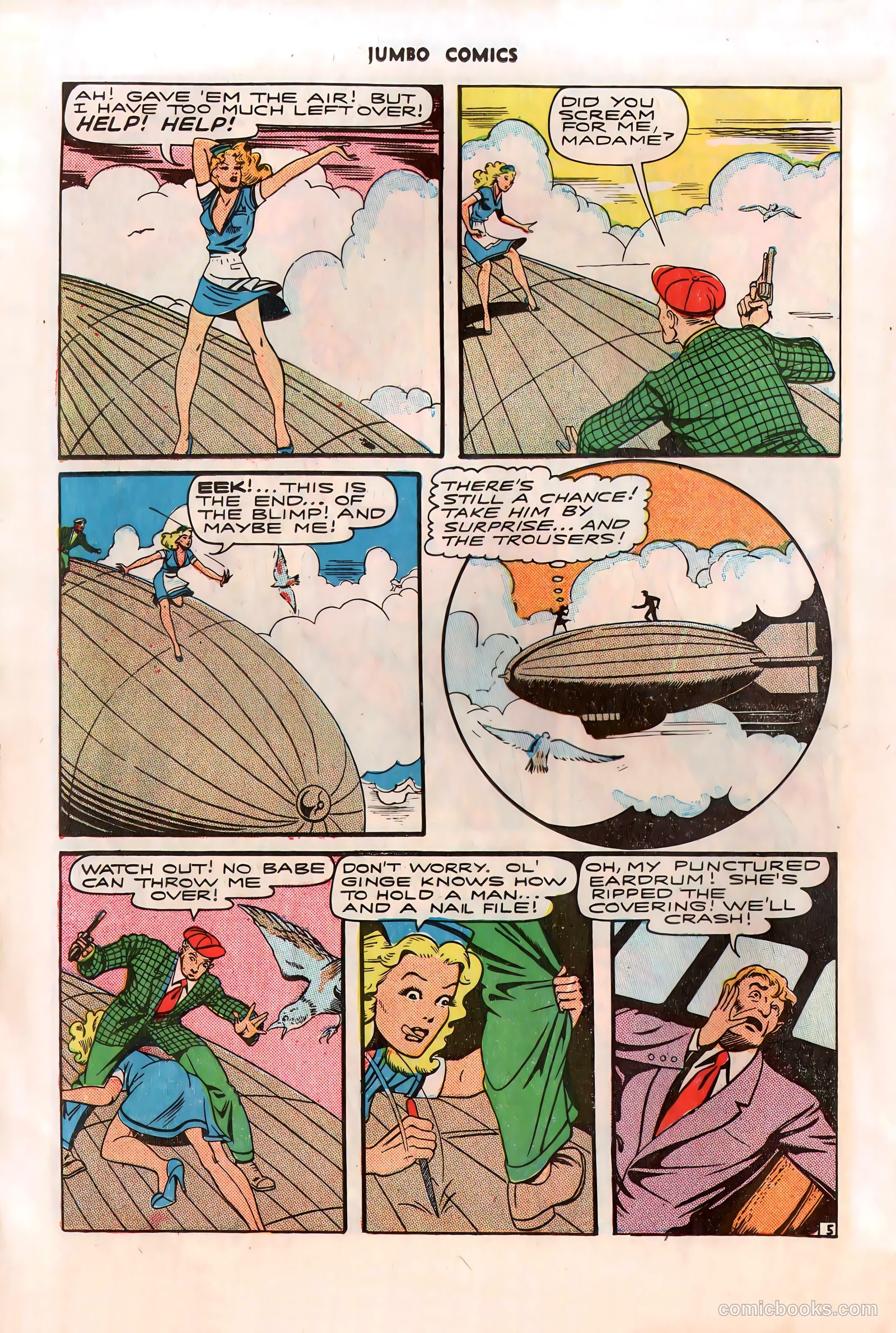 Jumbo Comics #93 (1946) — page 32 of 52