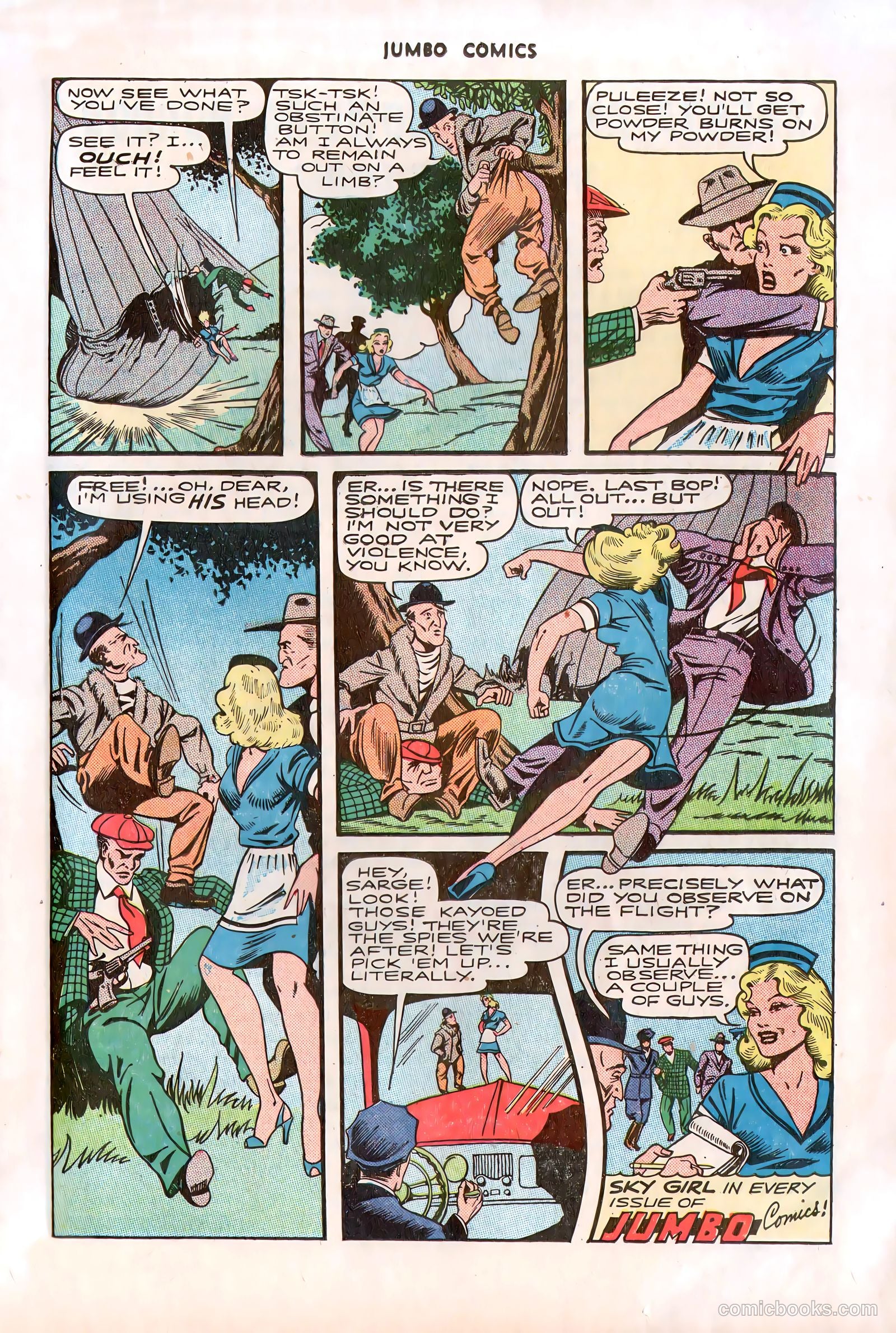 Jumbo Comics #93 (1946) — page 33 of 52