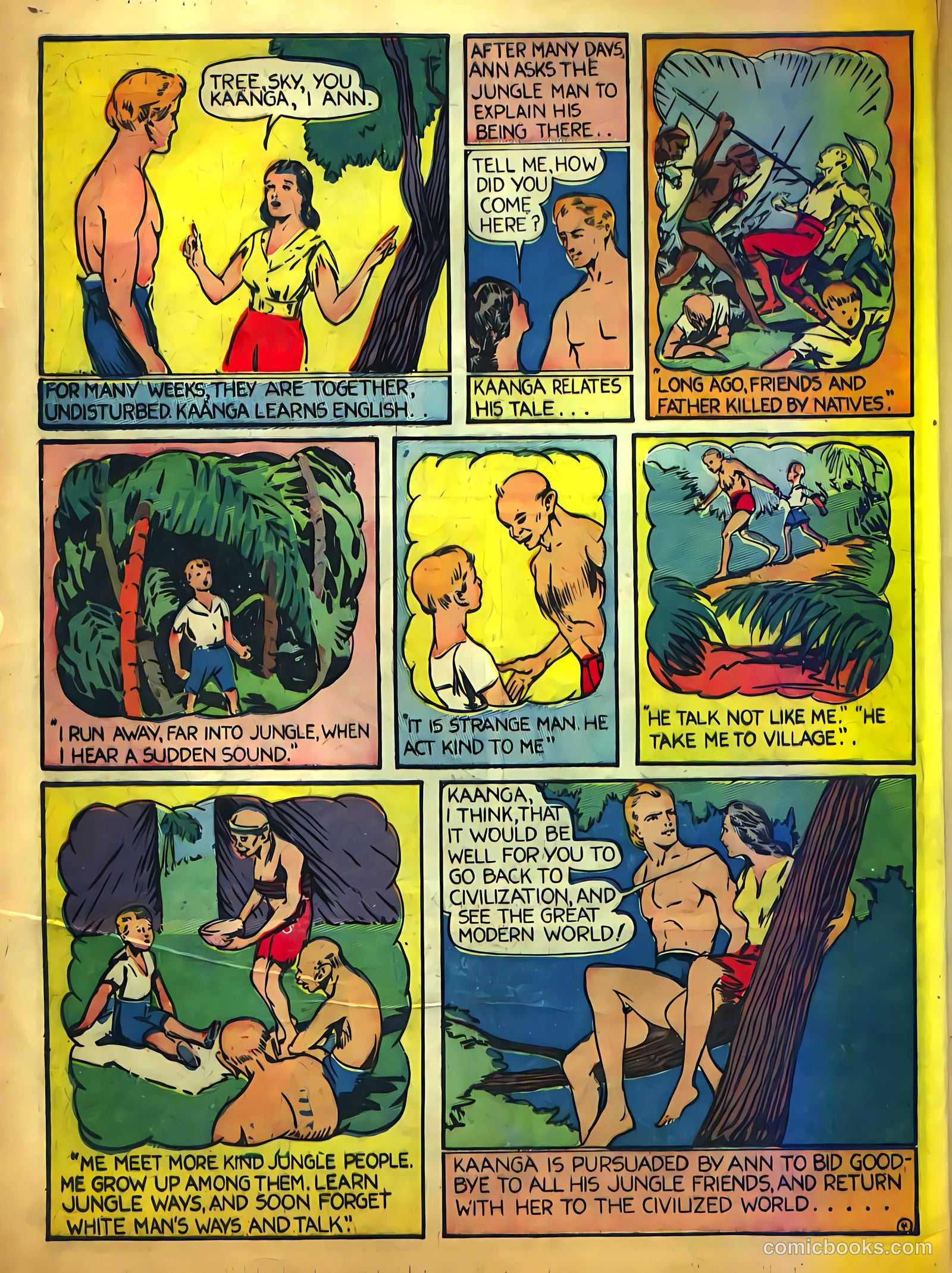 Jungle Comics #1 (1940) — page 6 of 68