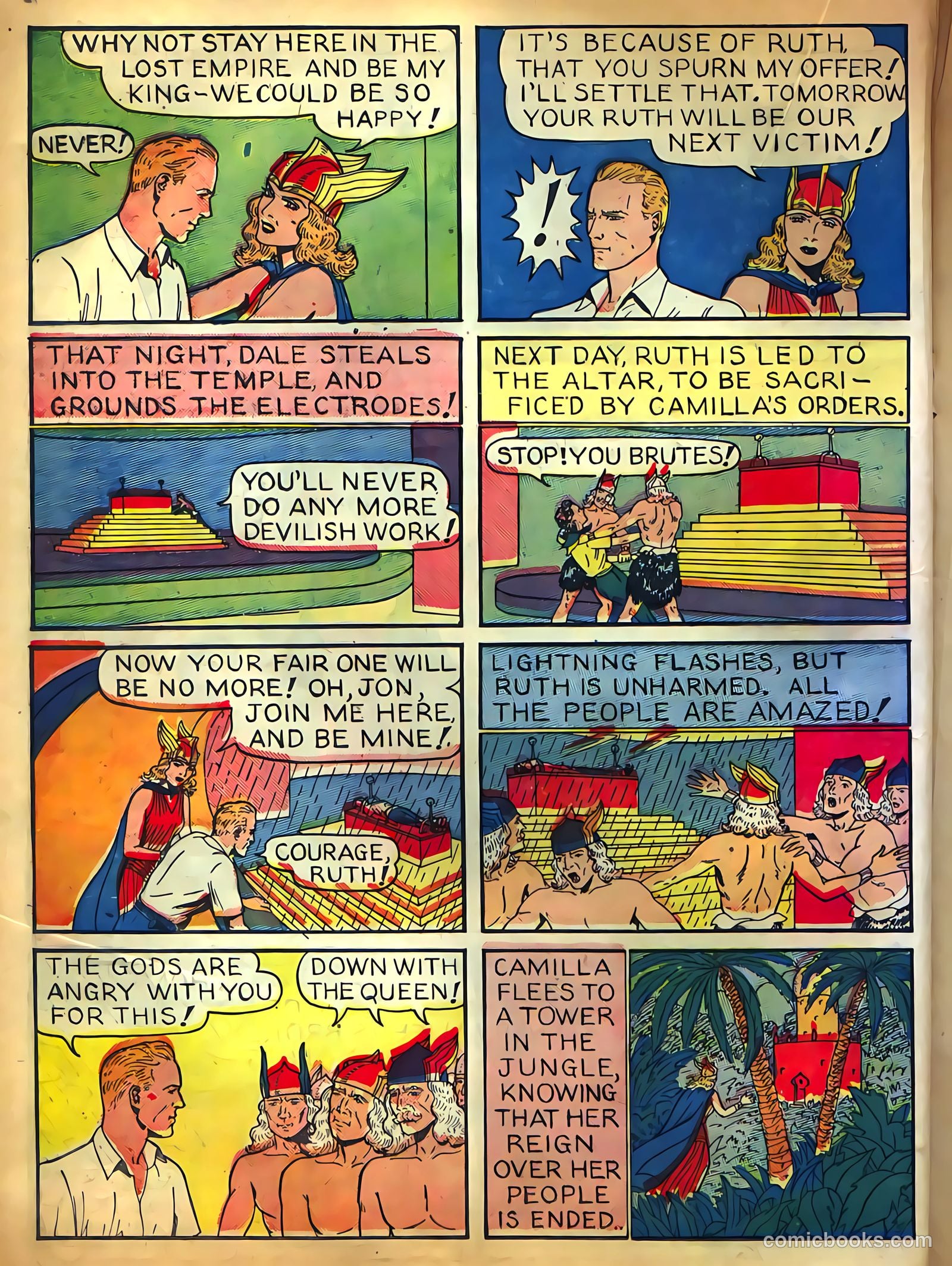 Jungle Comics #1 (1940) — page 32 of 68
