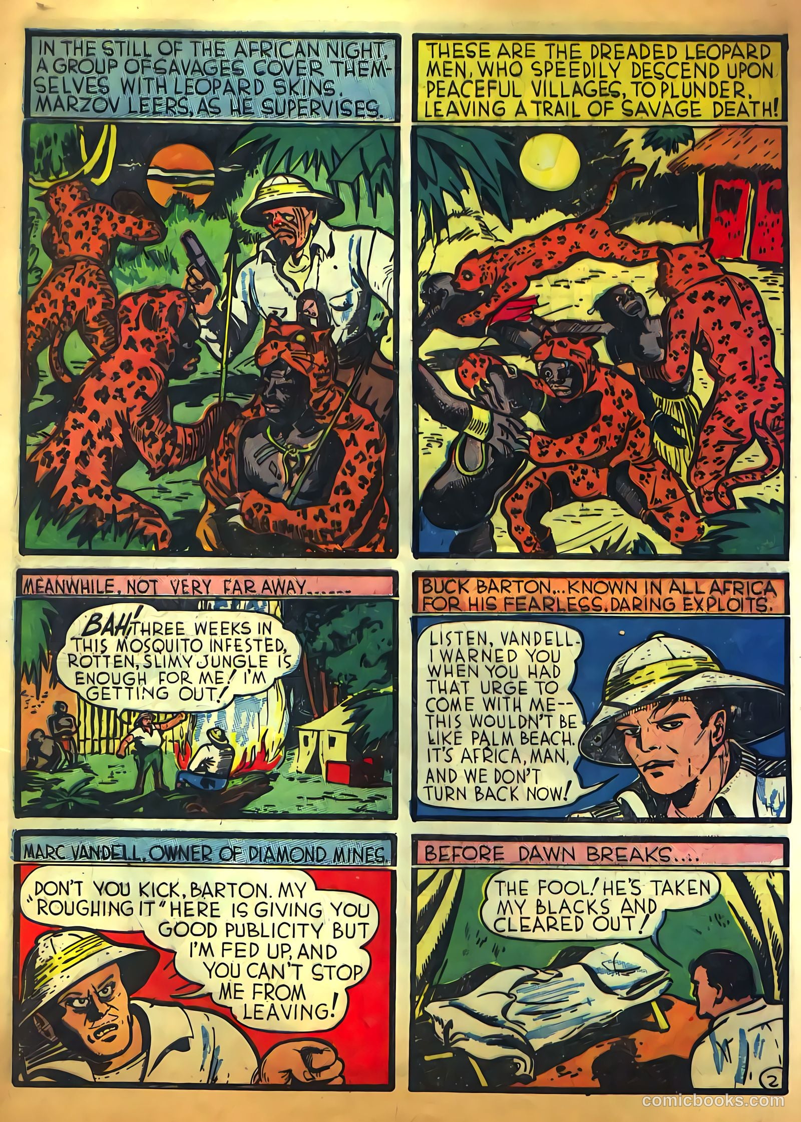 Jungle Comics #1 (1940) — page 62 of 68