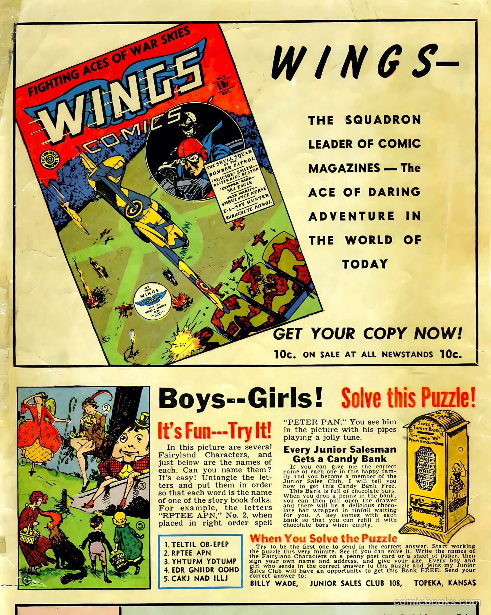 Jungle Comics #10 (1947) — page 3 of 69