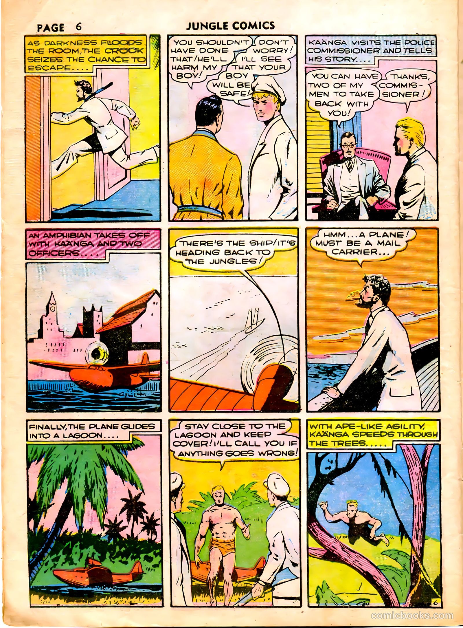 Jungle Comics #10 (1947) — page 9 of 69