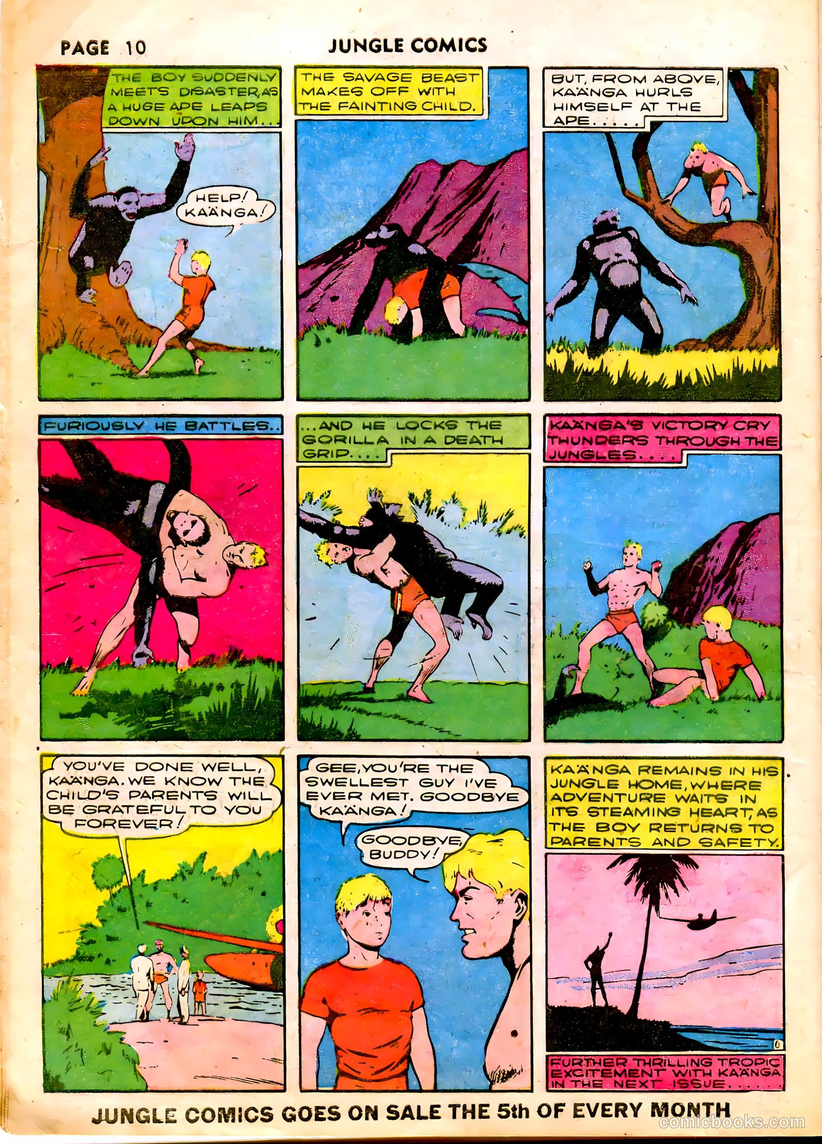 Jungle Comics #10 (1947) — page 13 of 69