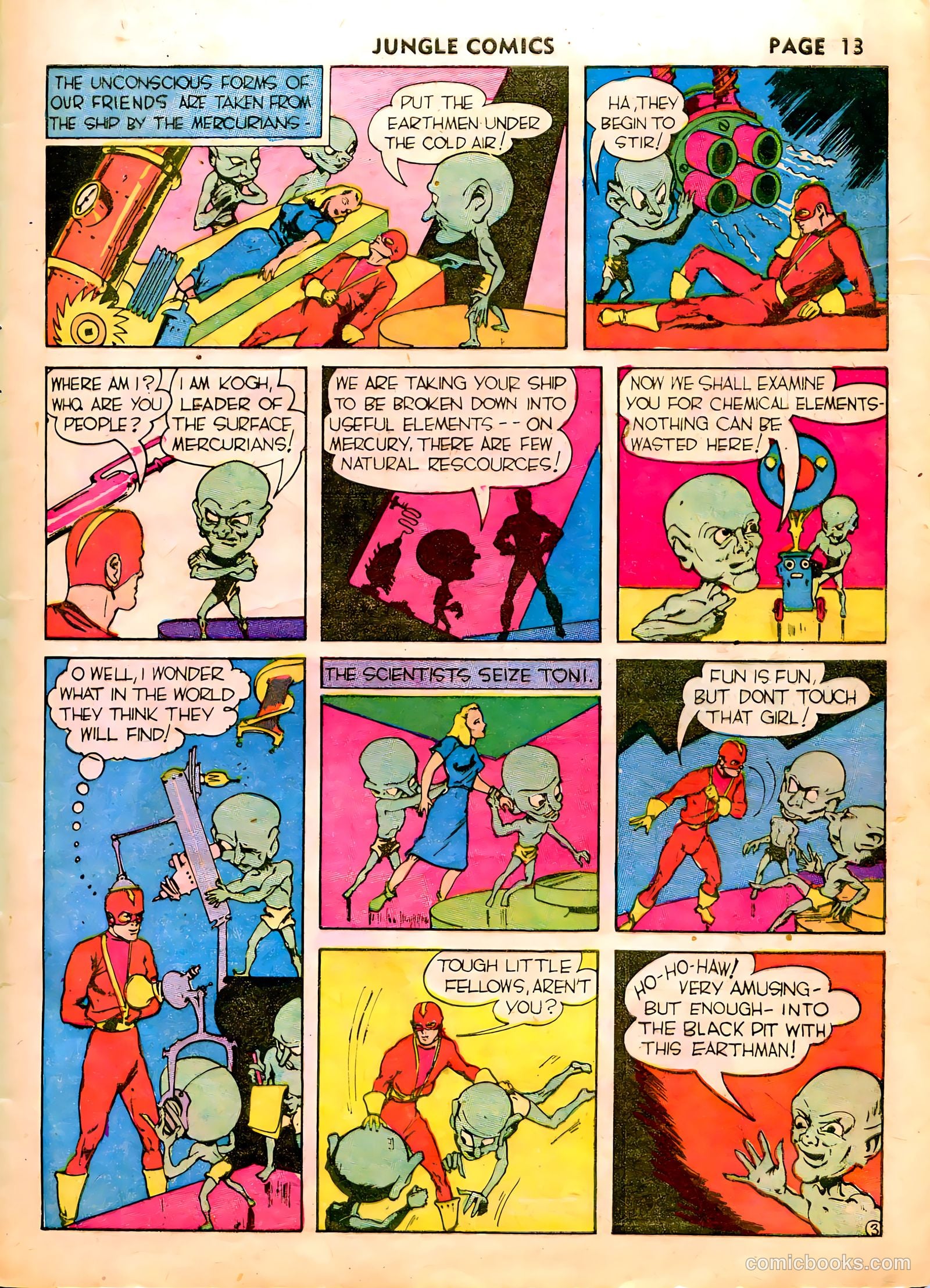 Jungle Comics #10 (1947) — page 16 of 69