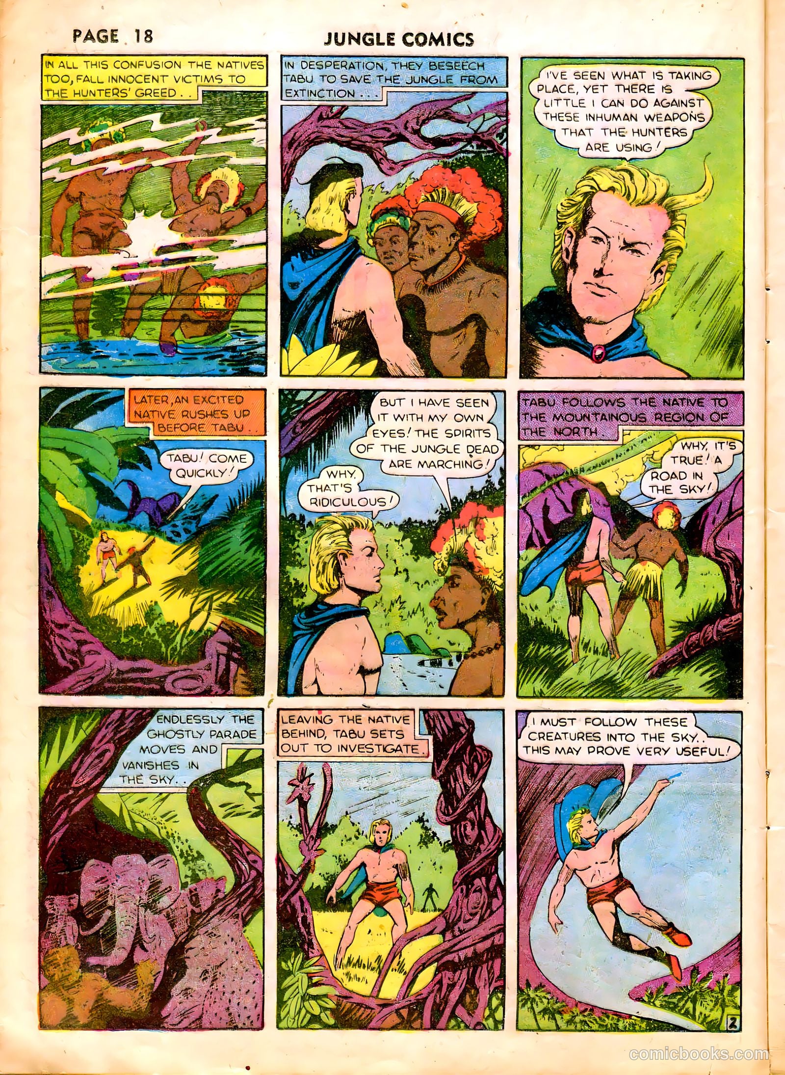 Jungle Comics #10 (1947) — page 21 of 69
