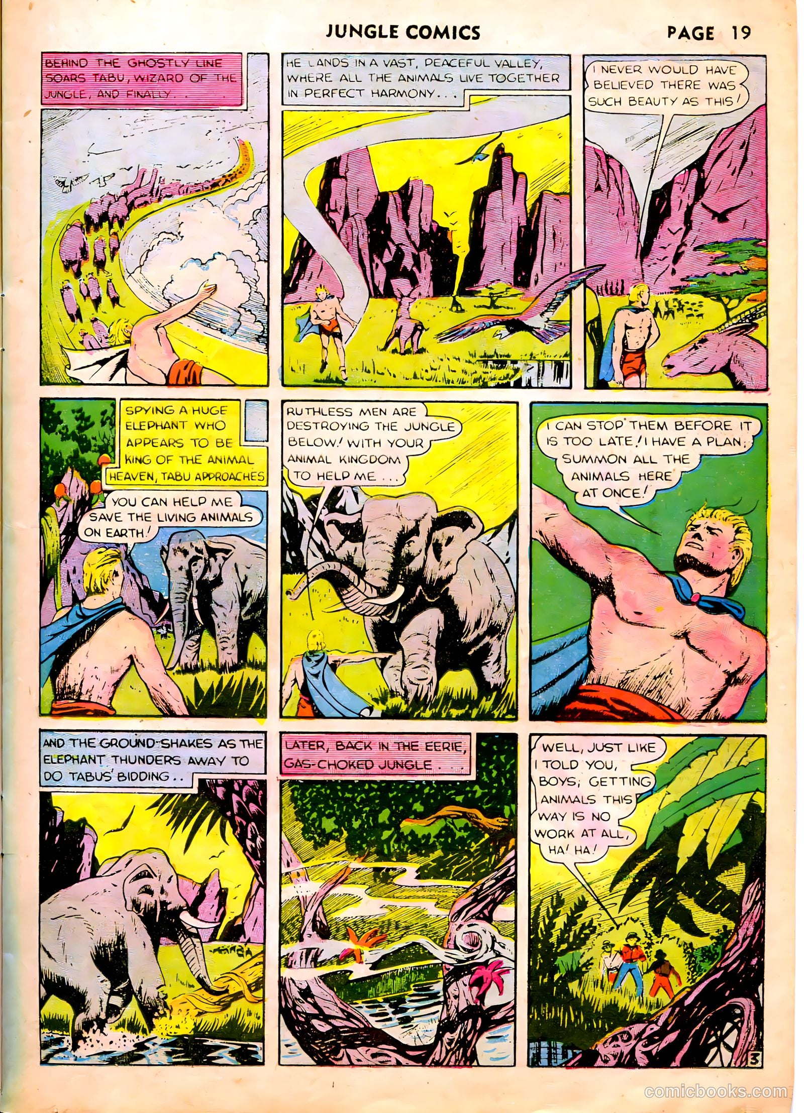 Jungle Comics #10 (1947) — page 22 of 69
