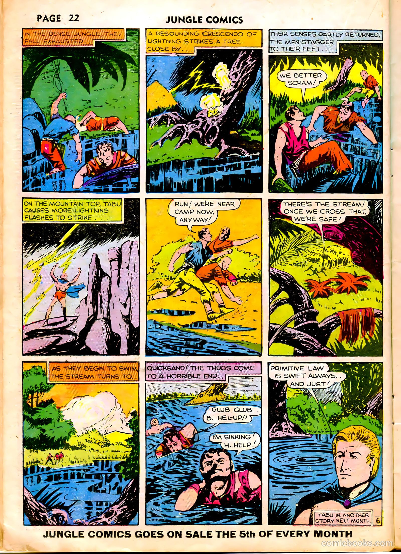 Jungle Comics #10 (1947) — page 25 of 69