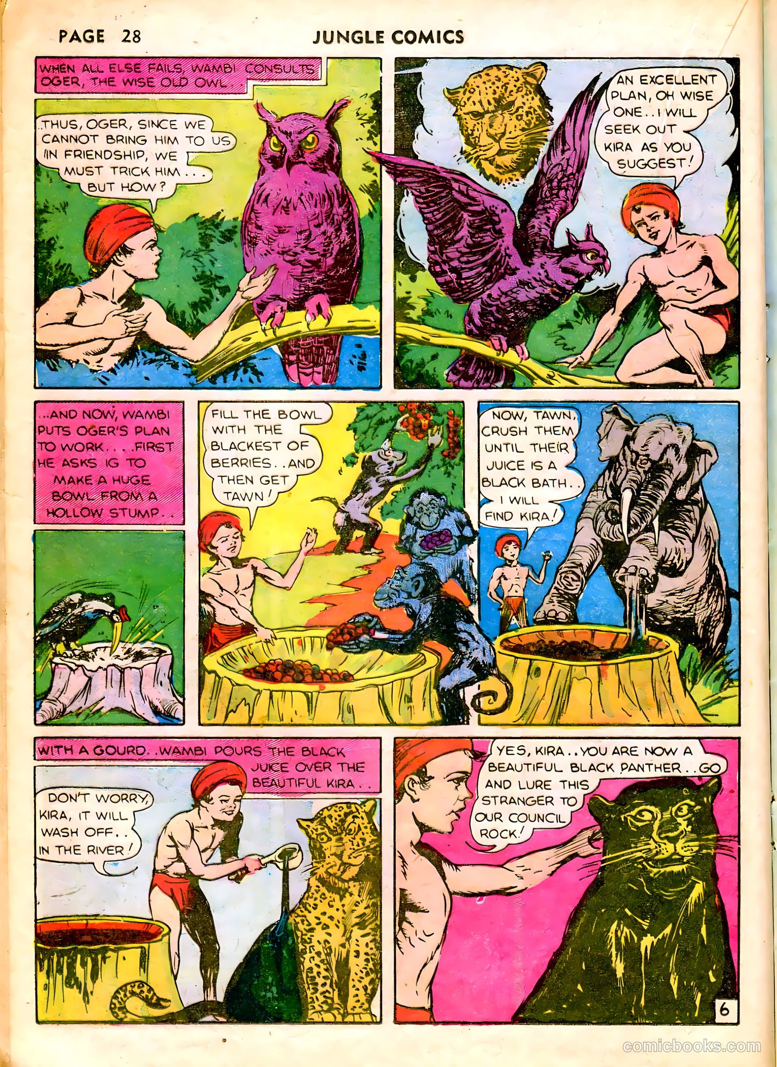Jungle Comics #10 (1947) — page 31 of 69