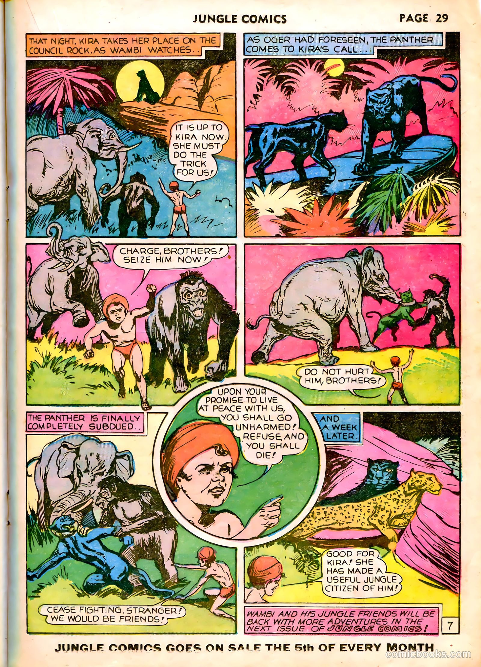 Jungle Comics #10 (1947) — page 32 of 69