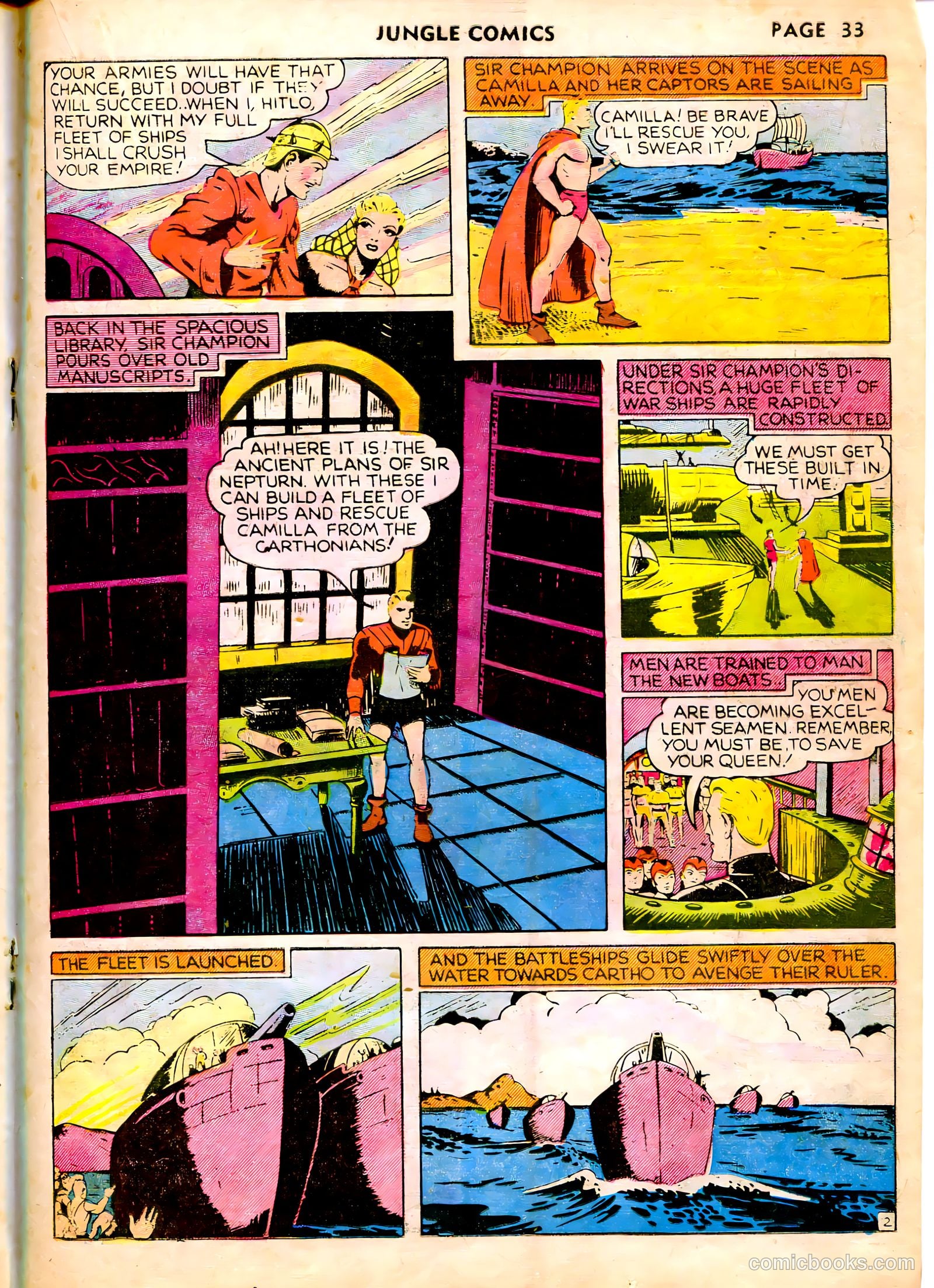 Jungle Comics #10 (1947) — page 36 of 69