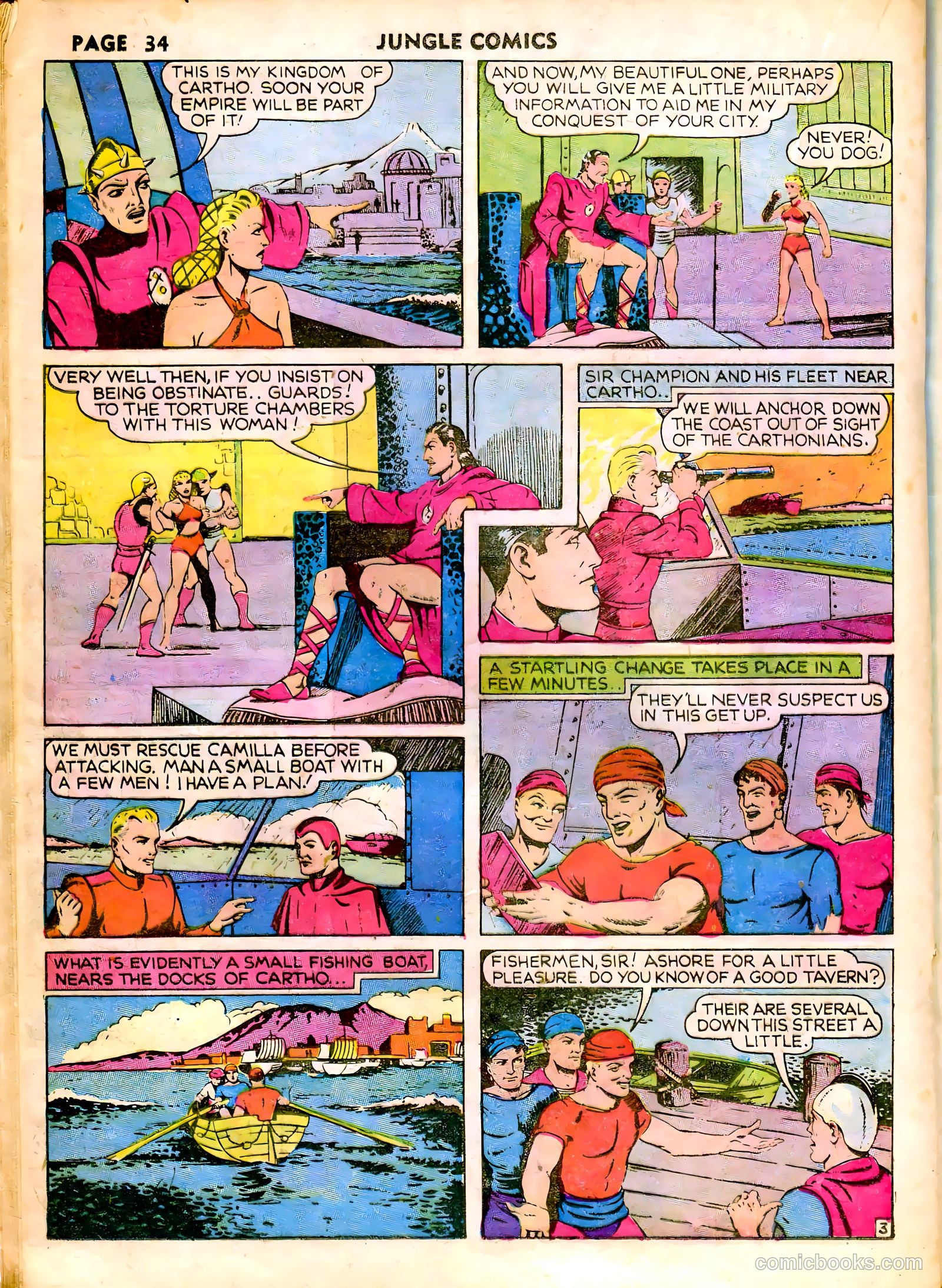 Jungle Comics #10 (1947) — page 37 of 69
