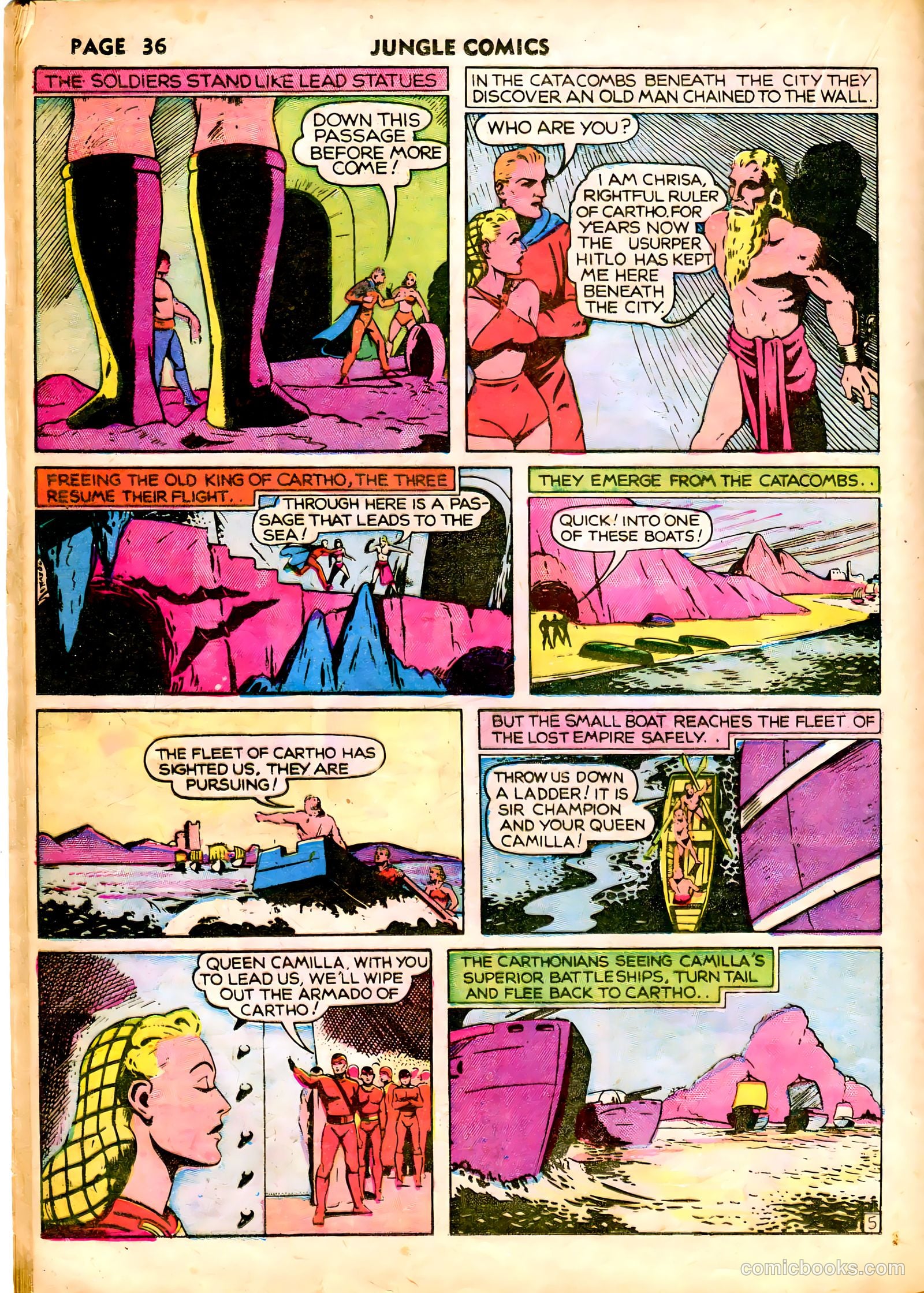 Jungle Comics #10 (1947) — page 39 of 69