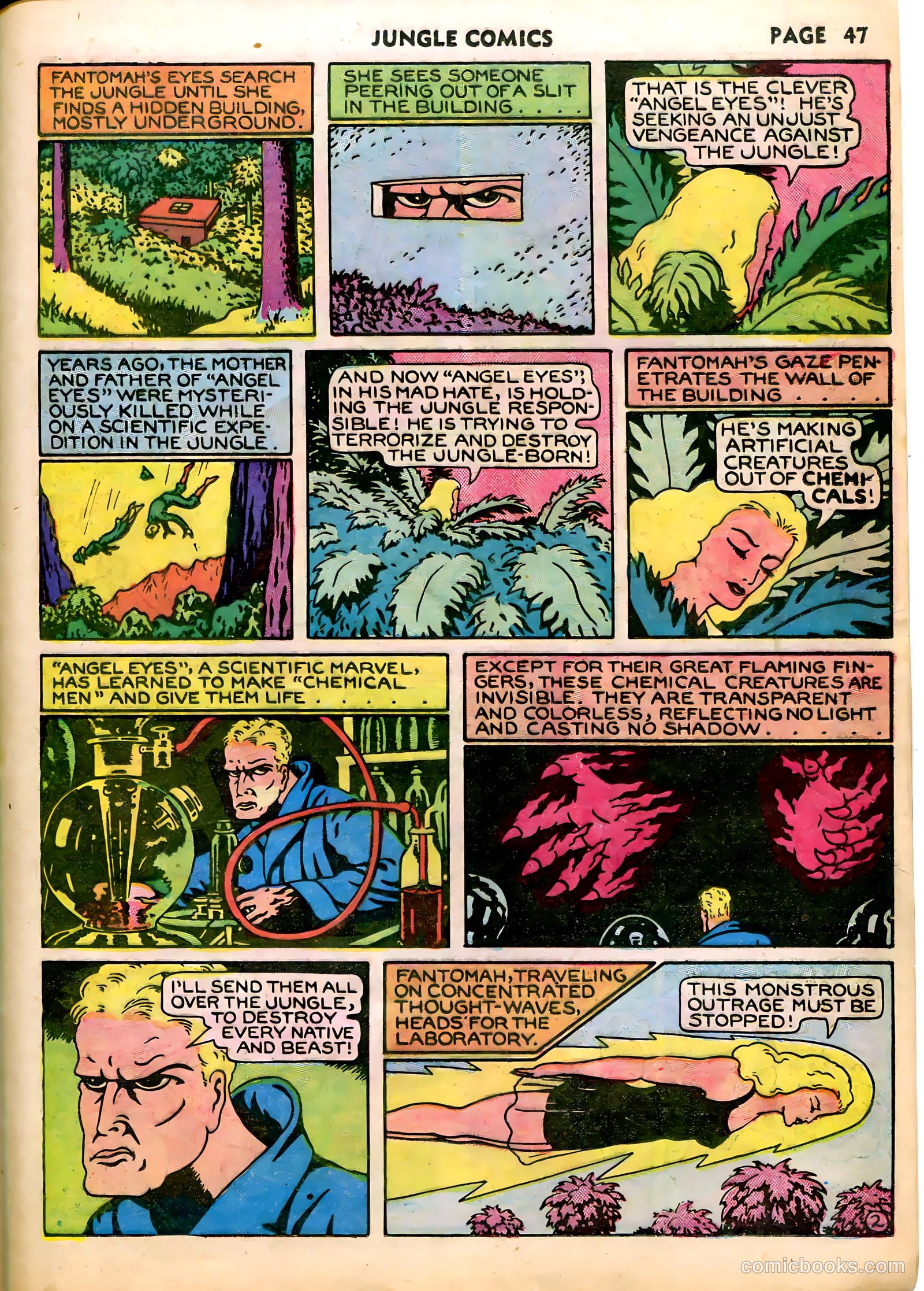 Jungle Comics #10 (1947) — page 50 of 69