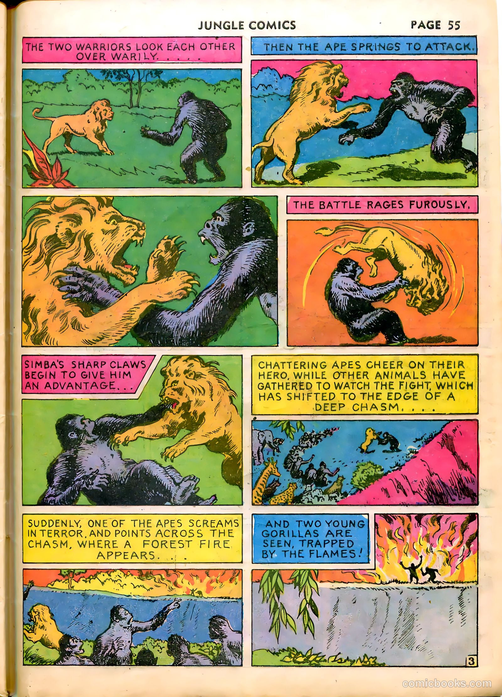 Jungle Comics #10 (1947) — page 58 of 69