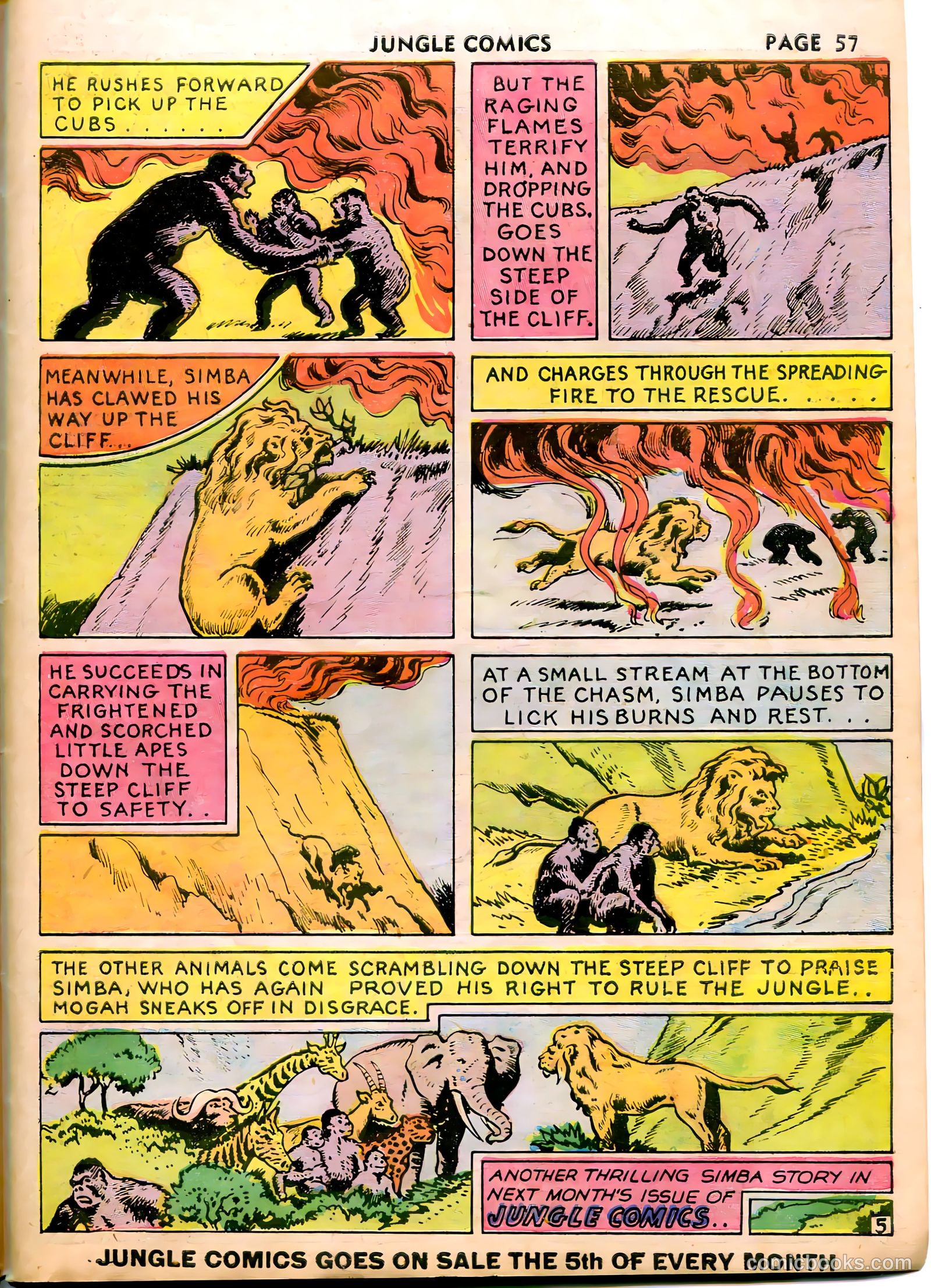 Jungle Comics #10 (1947) — page 60 of 69