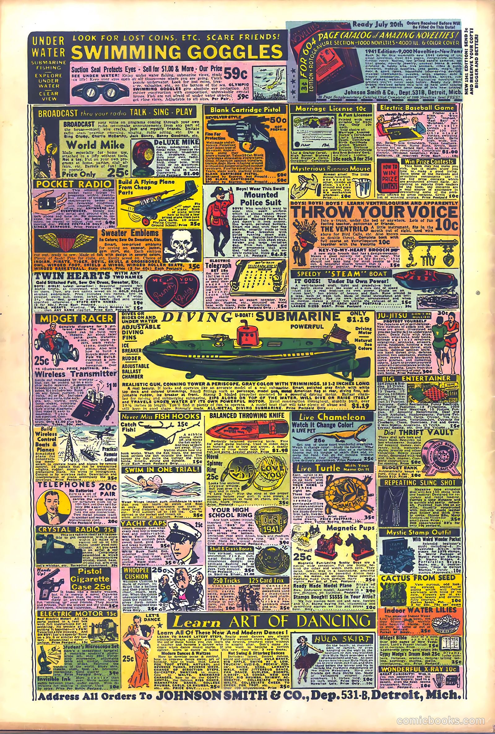 Jungle Comics #10 (1947) — page 69 of 69