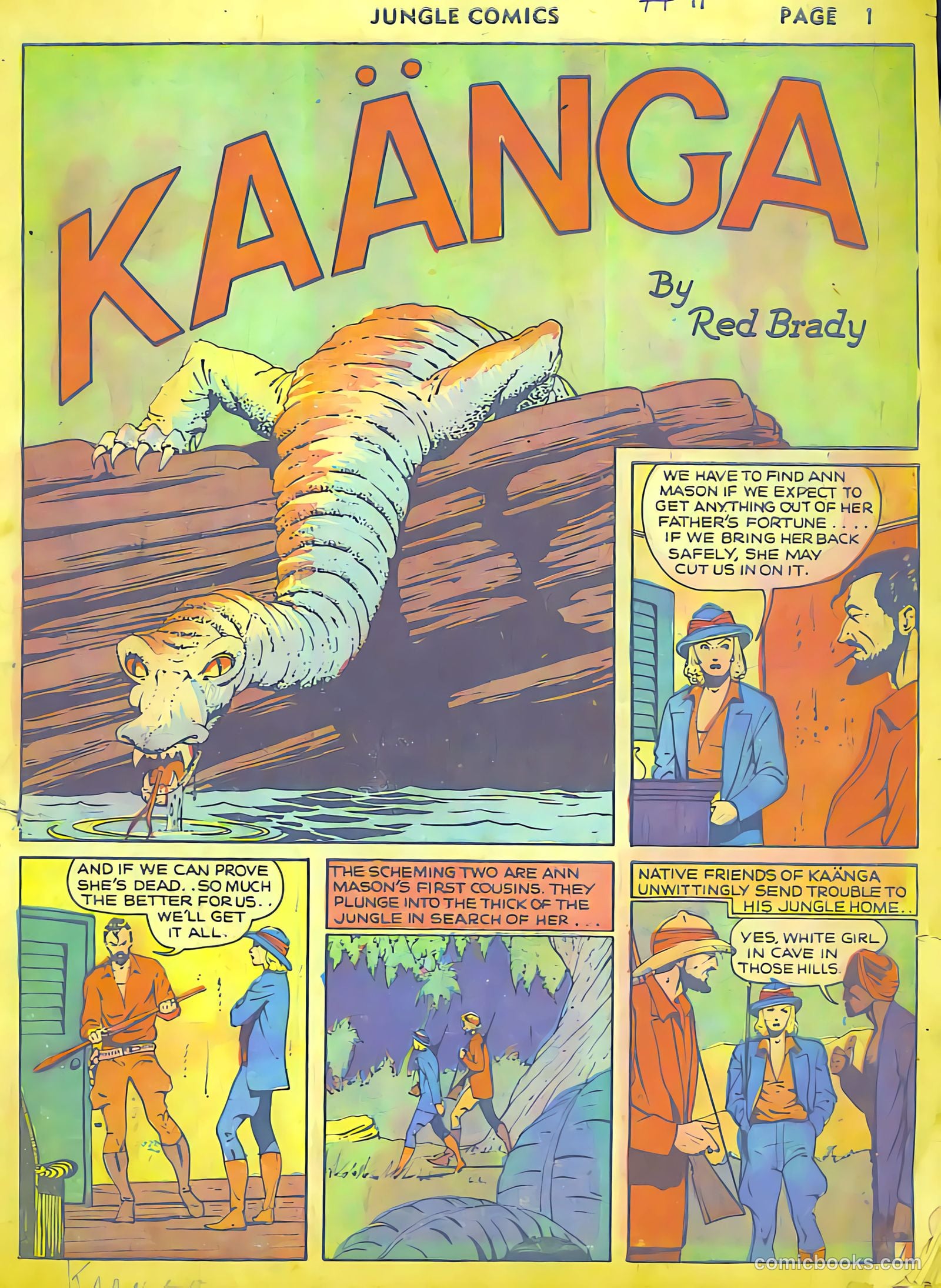 Jungle Comics #11 (1940) — page 4 of 69