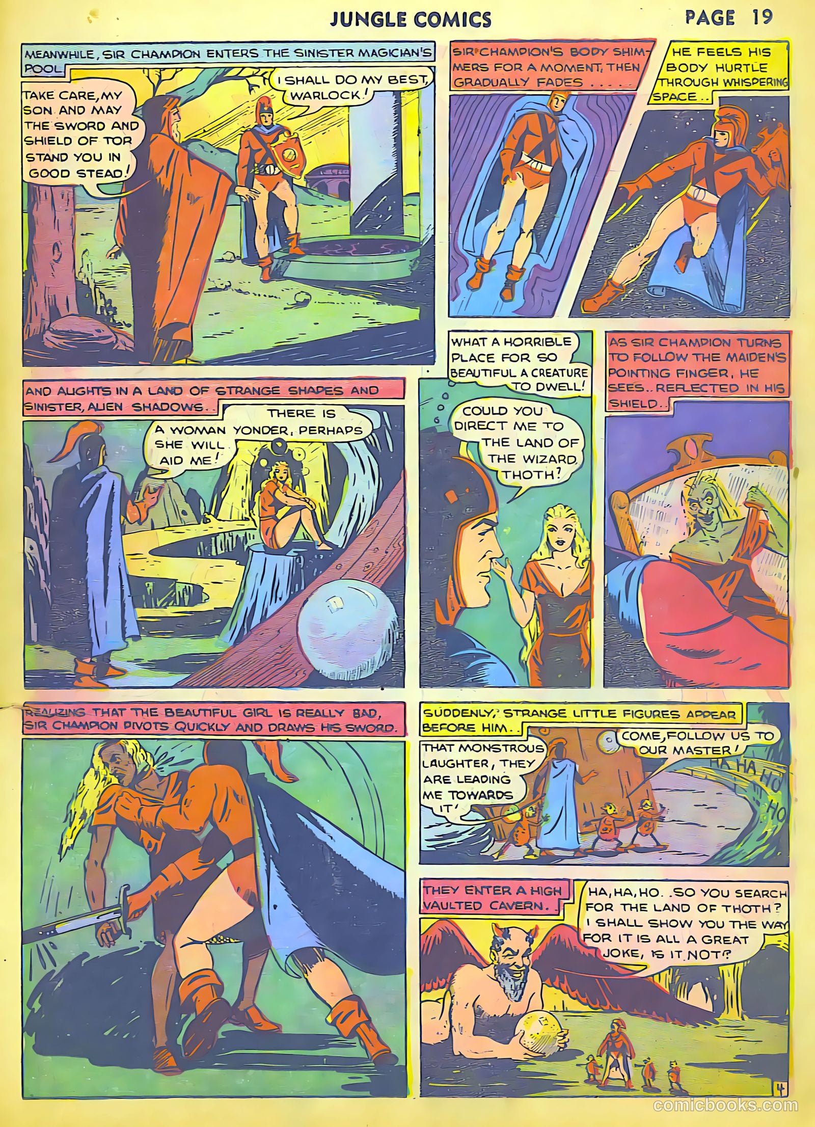 Jungle Comics #11 (1940) — page 22 of 69